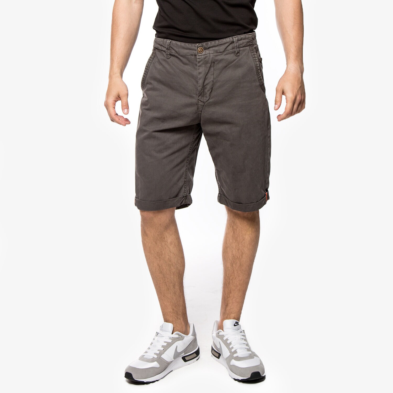 Femei pantaloni scurți CONFRONT PANTALONI SCURȚI LIMA CF16SZM31002 Gri