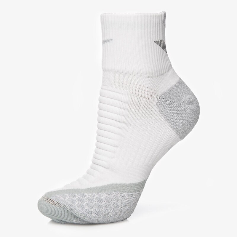 Femei șosete NIKE șOSETE ELITE RUNNING CUSHION QTR SX4850146 Alb