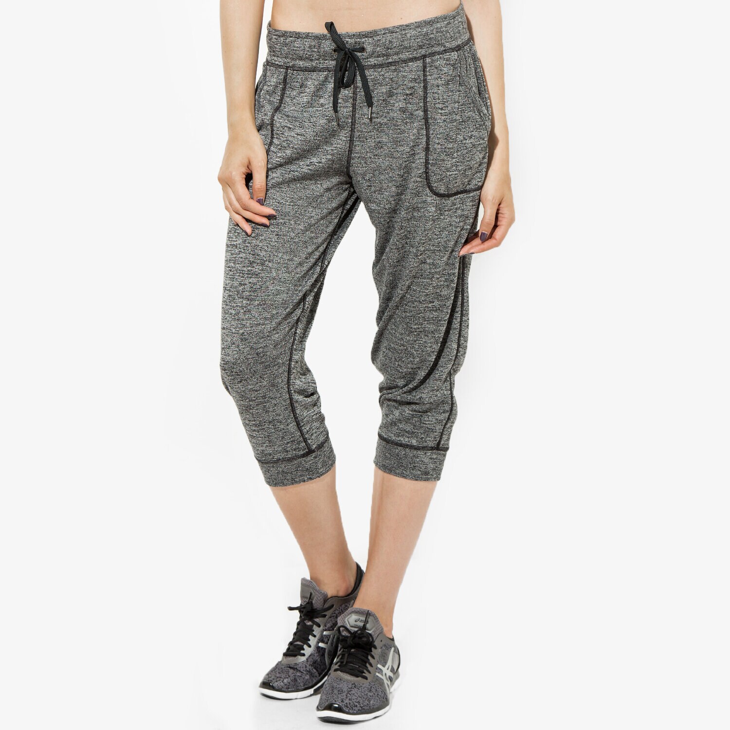 Femei pantaloni UNDER ARMOUR PANTALONI  TWISTTECH 1271687001 Gri