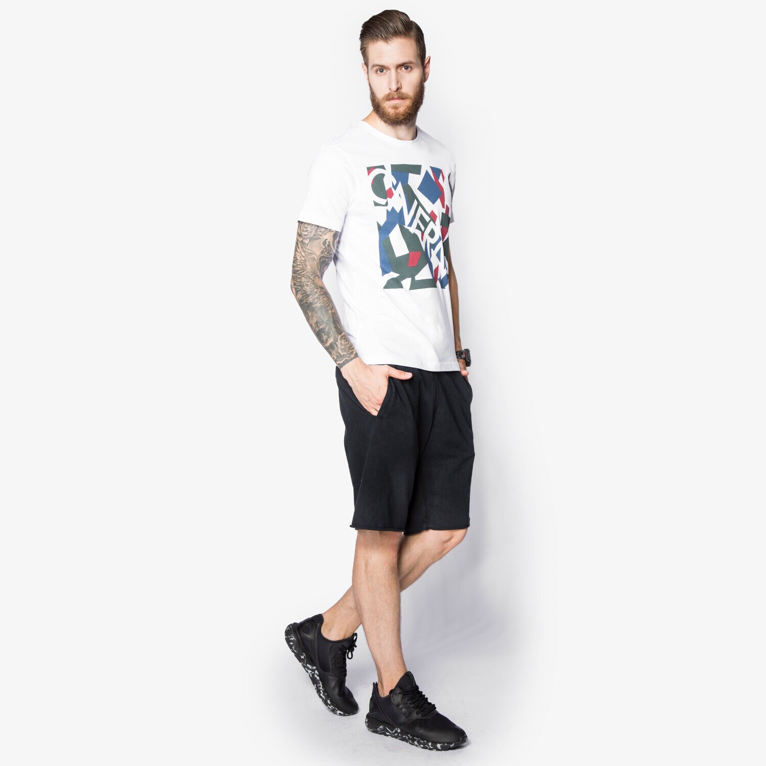 Bărbați tricou CONFRONT TRICOU SPINEL CF36TSM14001 Alb