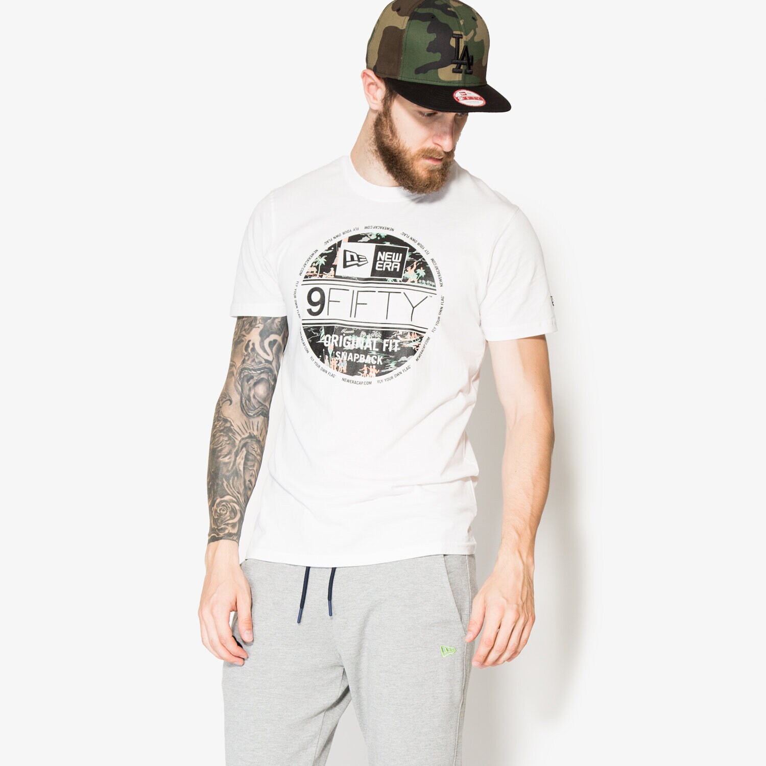 Bărbați tricou NEW ERA CĂMAȘĂ OFFSHORE VS TEE 11278243 Alb