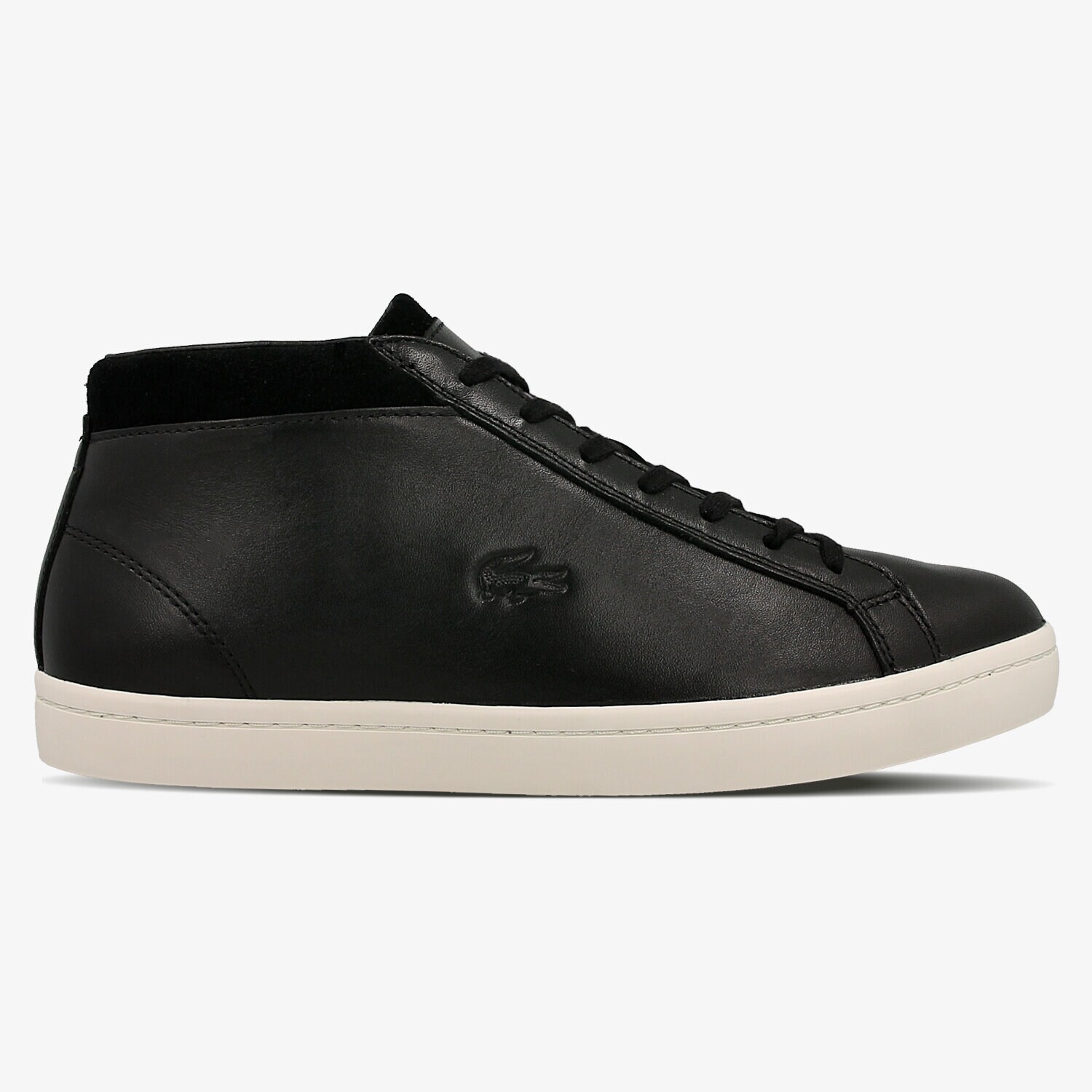 Barbați pantofi sport LACOSTE STRAIGHTSET CHUKKA 316 2 732CAM0046024 Negru