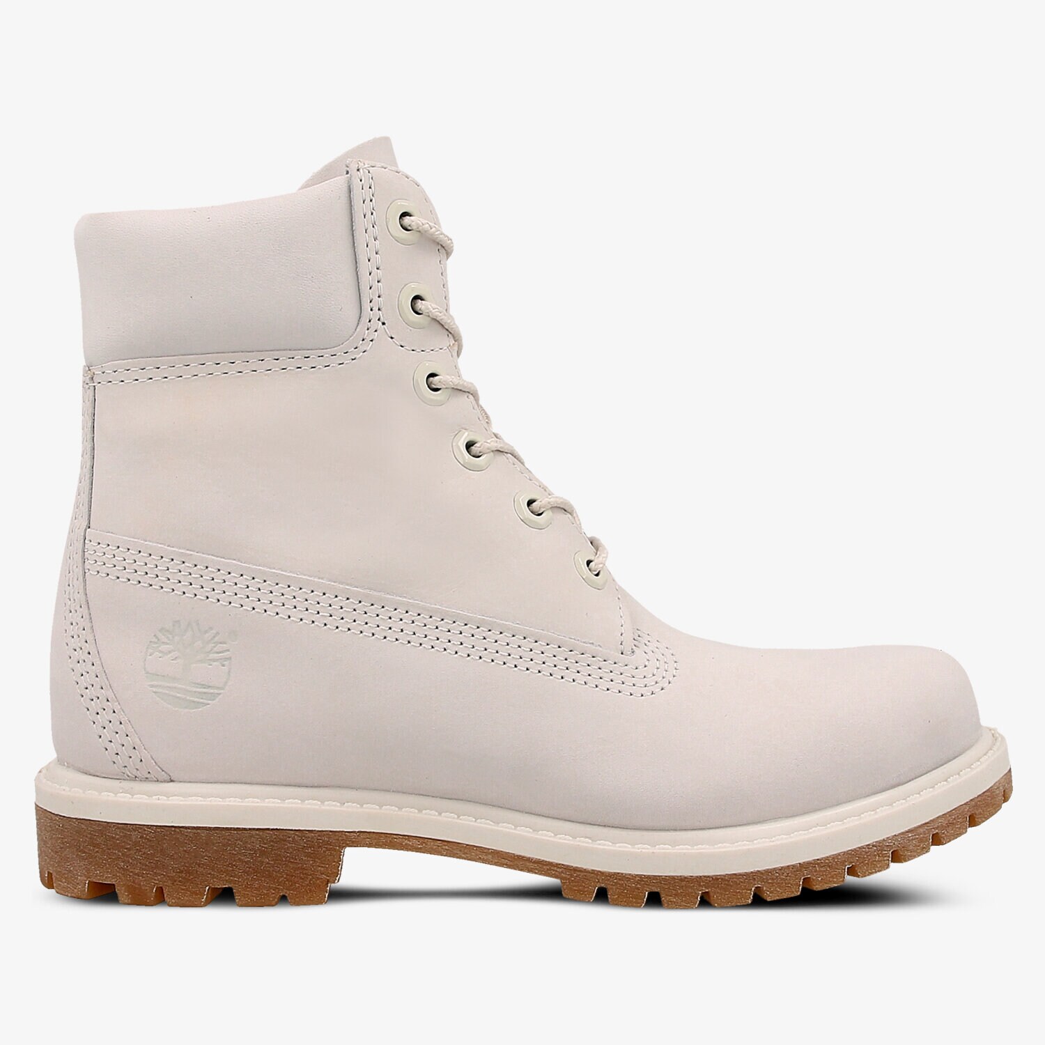 Femei ghete TIMBERLAND PREMIUM 6 INCH BOOT - W  A196R Alb