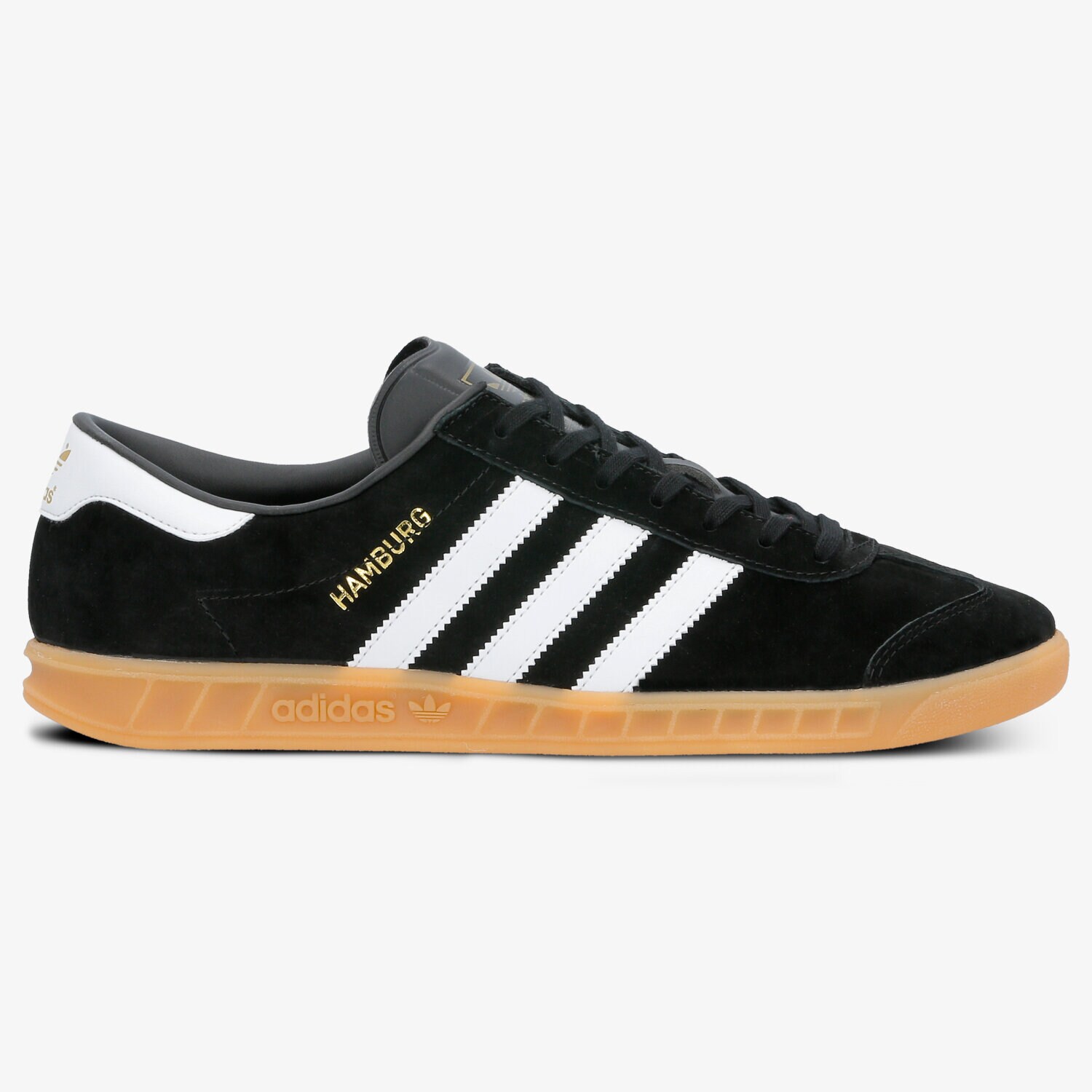 Barbați pantofi sport ADIDAS HAMBURG S76696 Negru