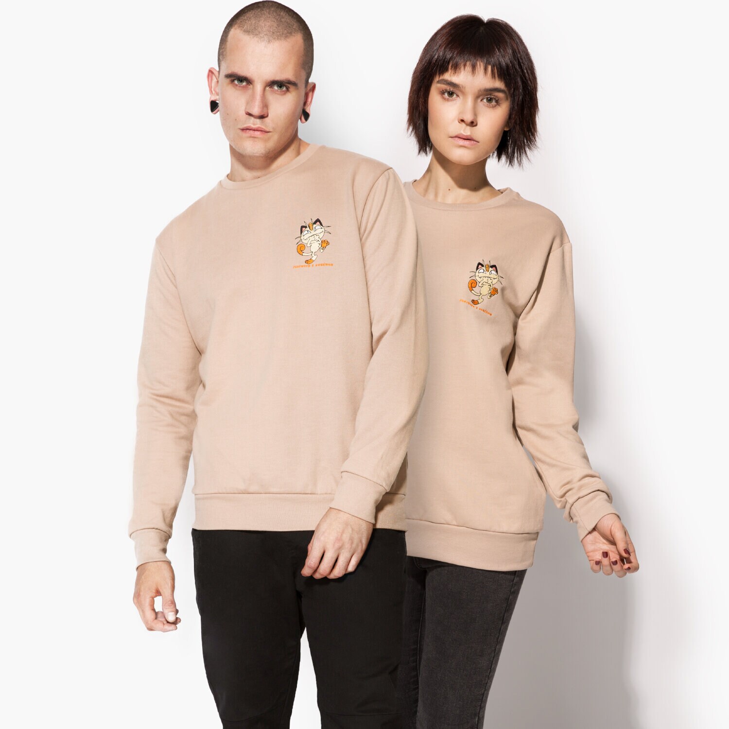 Femei bluză HYPE BLUZĂ MEOWTH EMBROIDERY HPOK033 Bej