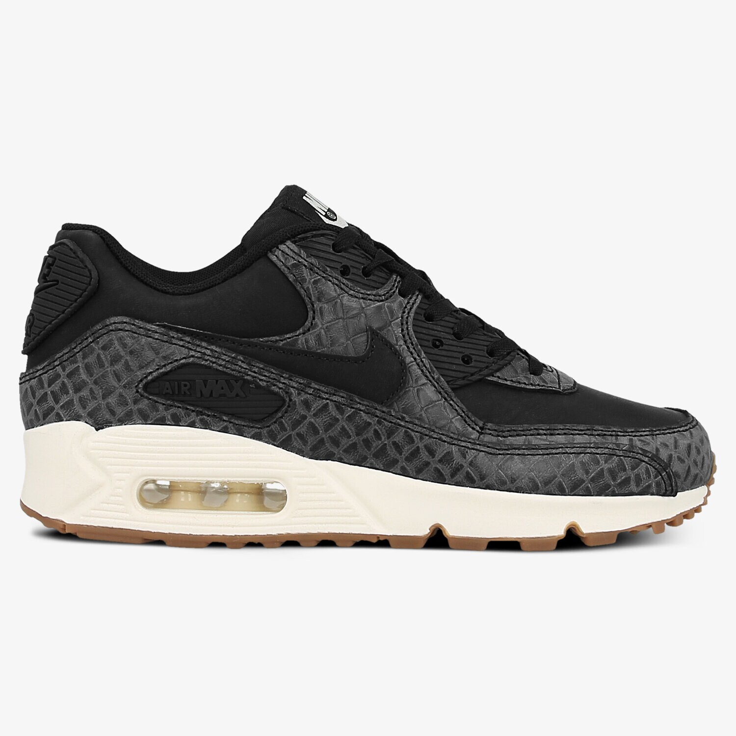 Femei pantofi sport NIKE WMNS AIR MAX 90 PREM 443817010 Negru
