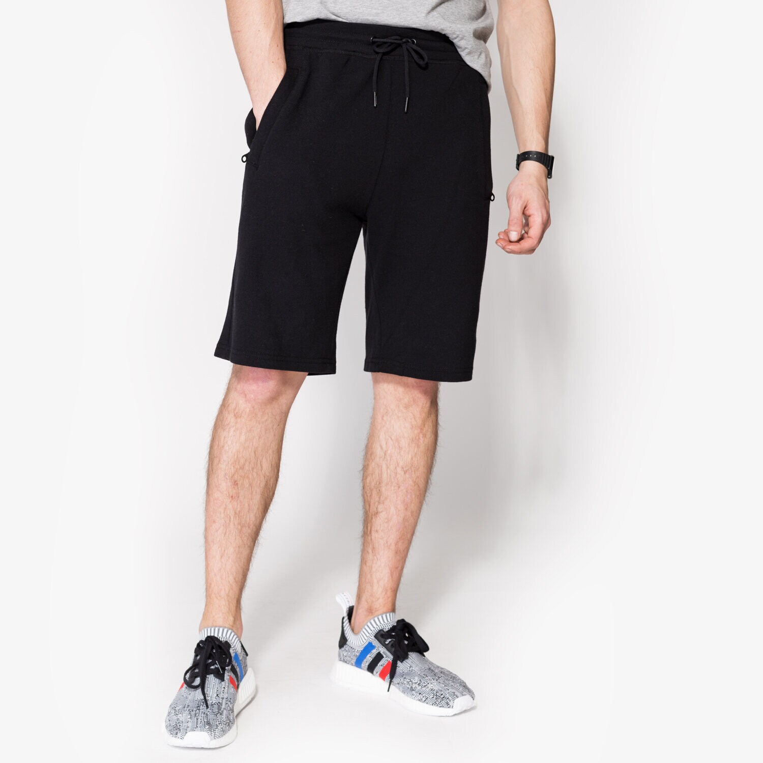 Femei pantaloni scurți CONFRONT PANTALONI SCURȚI WALDEN CF17SZM08001 Negru