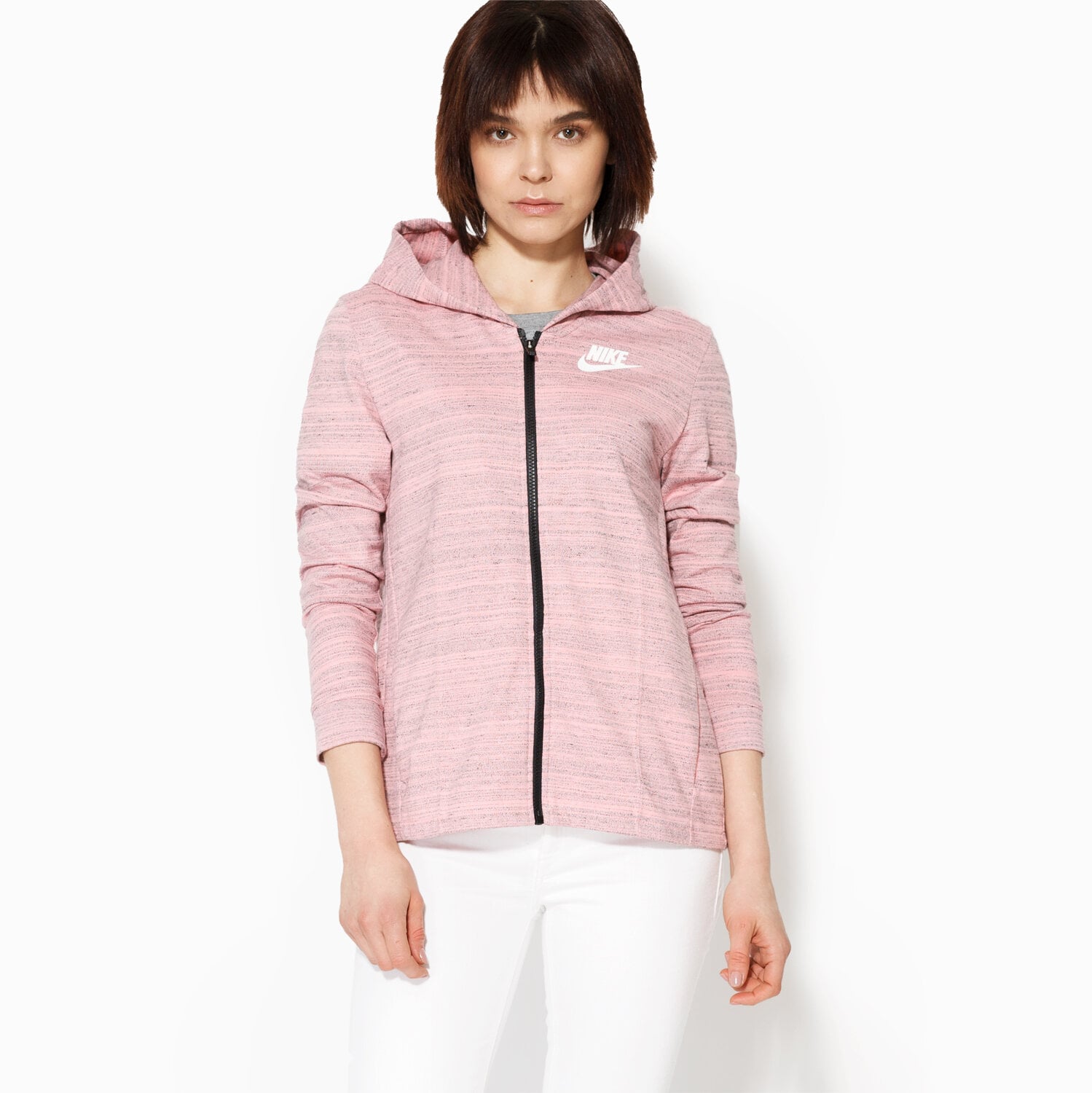 Femei bluză NIKE BLUZĂ NSW AV15 JKT KNT 837458808 Roz