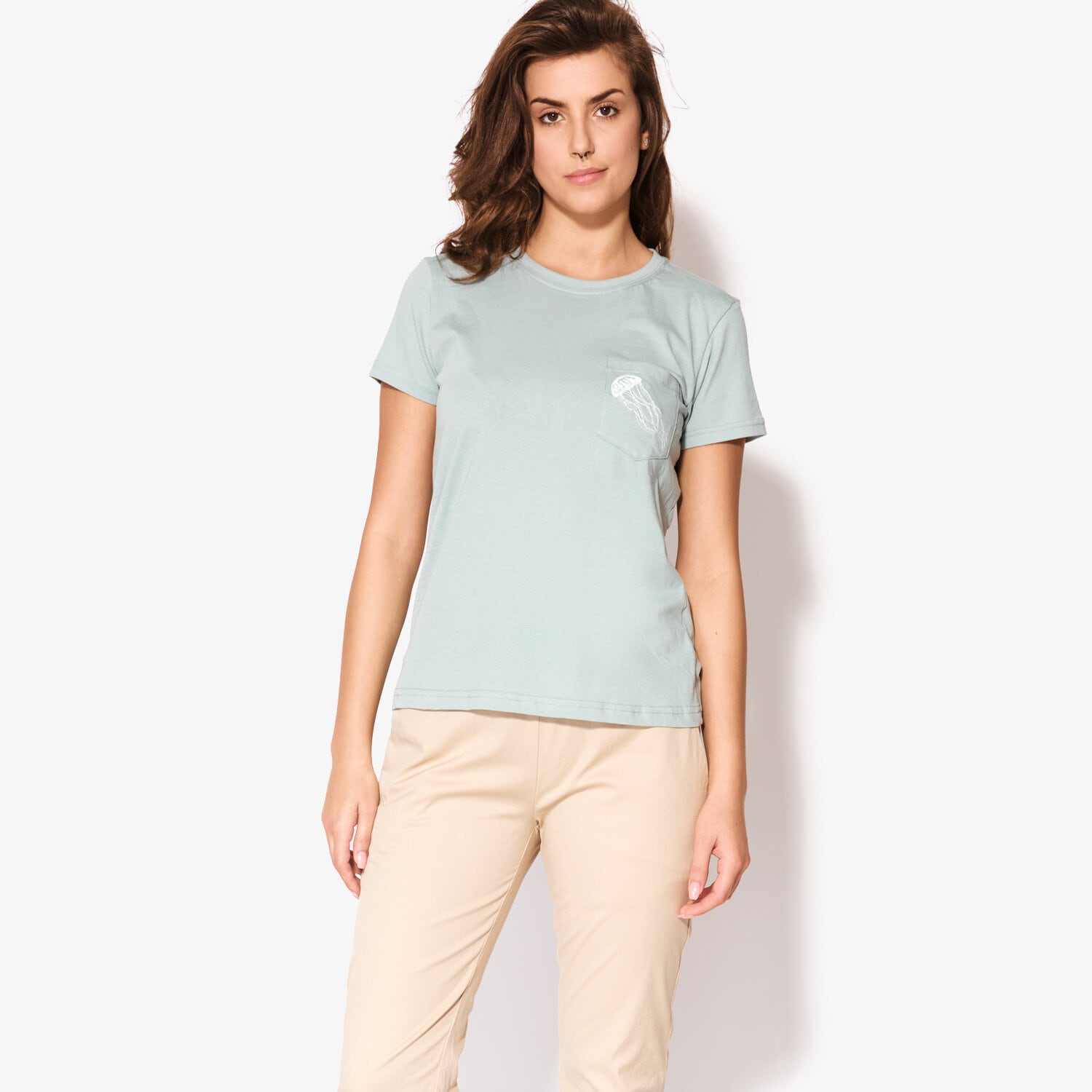 Femei tricou CONFRONT TRICOU SS PLAVNIK CF17TSD35001 Verde