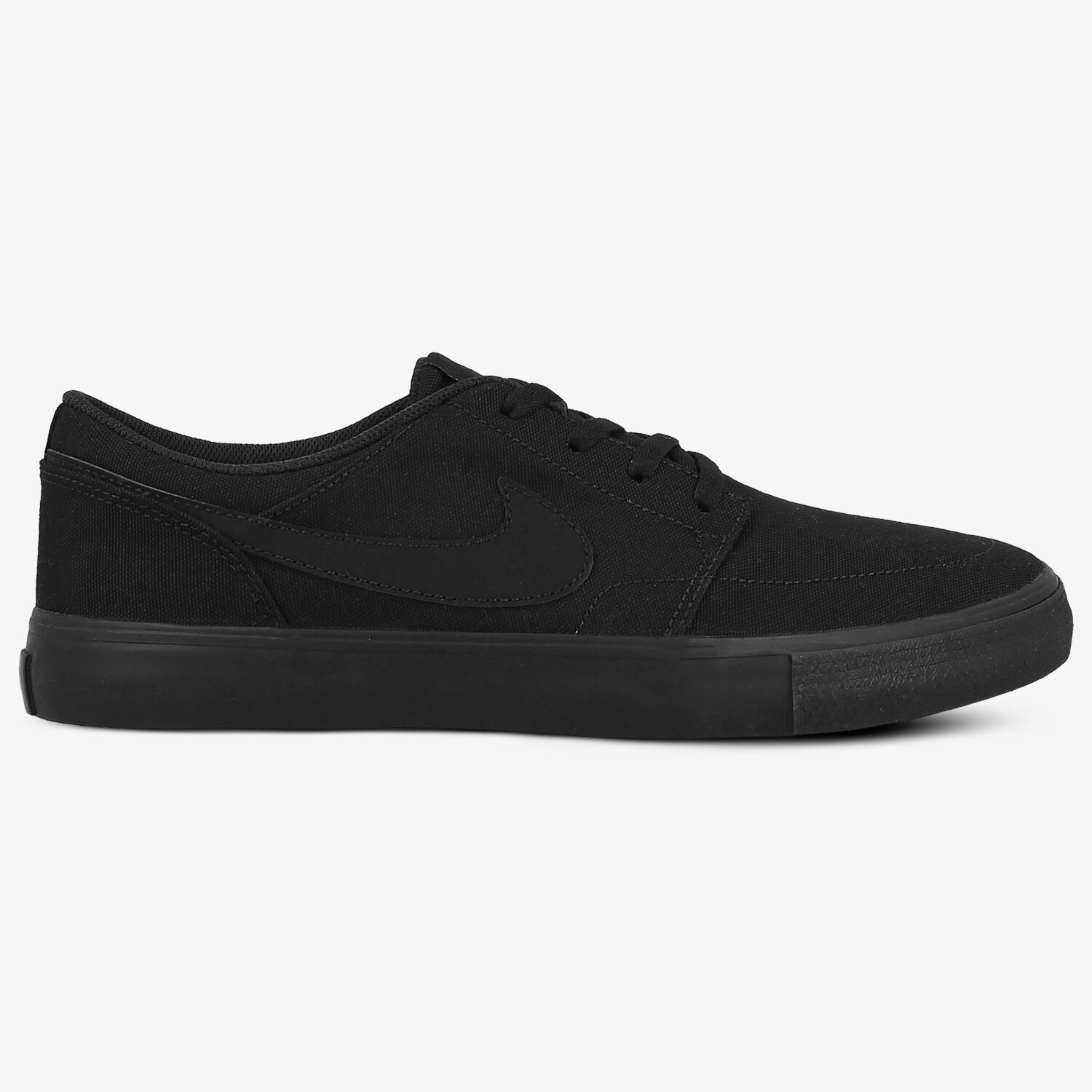 Barbați pantofi sport NIKE SB PORTMORE II SOLAR CNVS 880268-001 Negru