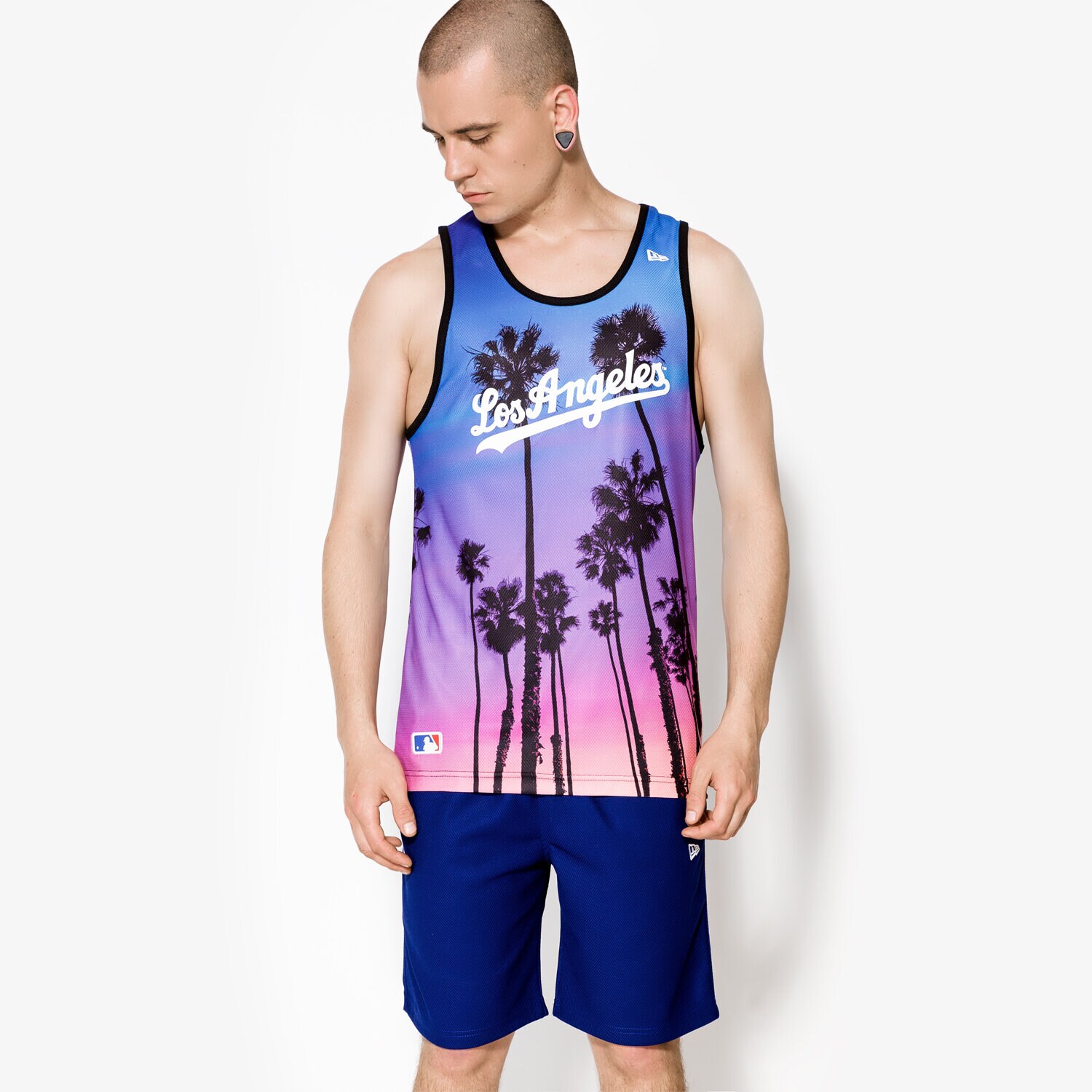 Bărbați tricou NEW ERA MAIOU WEST COAST LA DODGERS MUL 11409745 Mulicolor