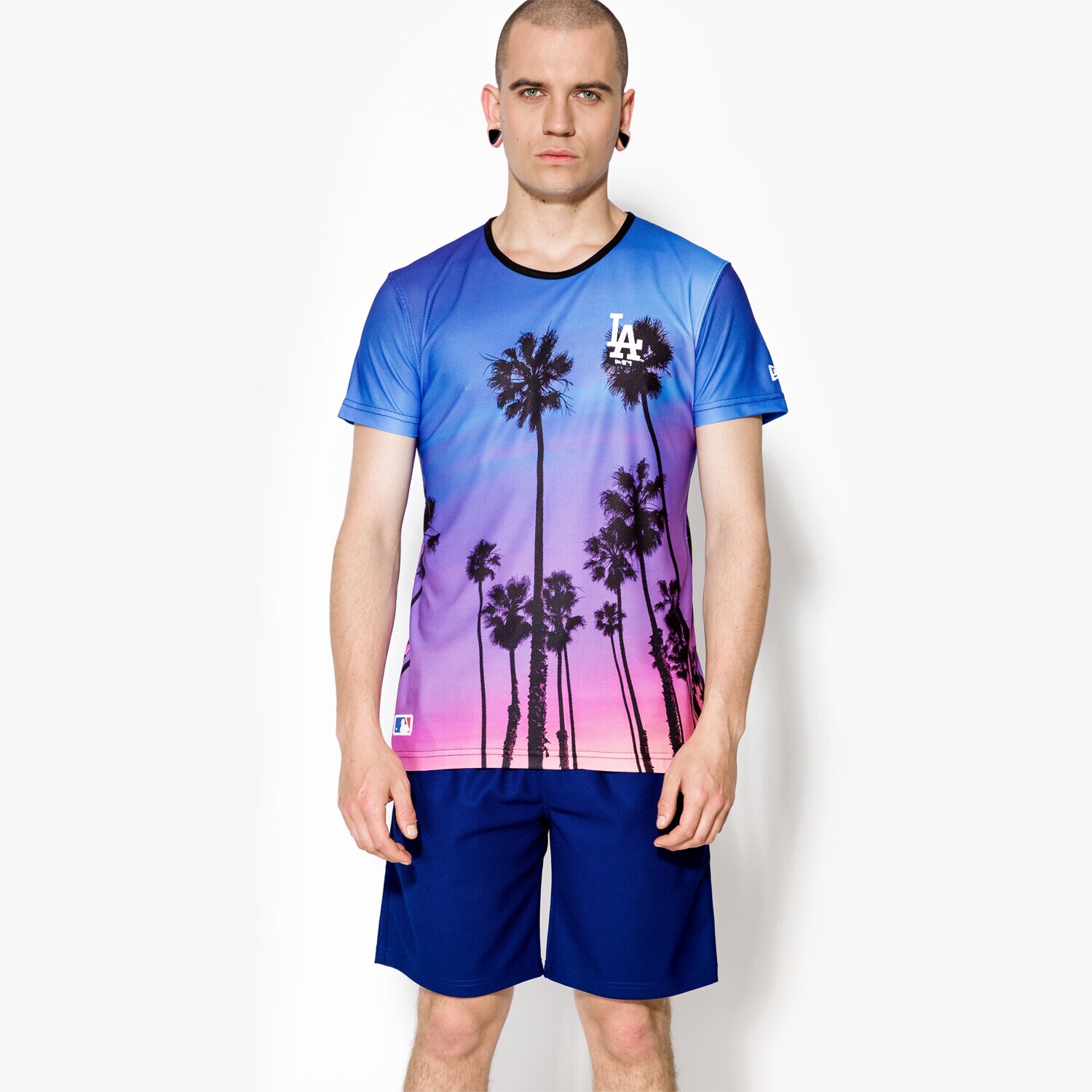 Bărbați tricou NEW ERA CĂMAȘĂ WEST COAST LA DODGERS MUL 11409742 Mulicolor