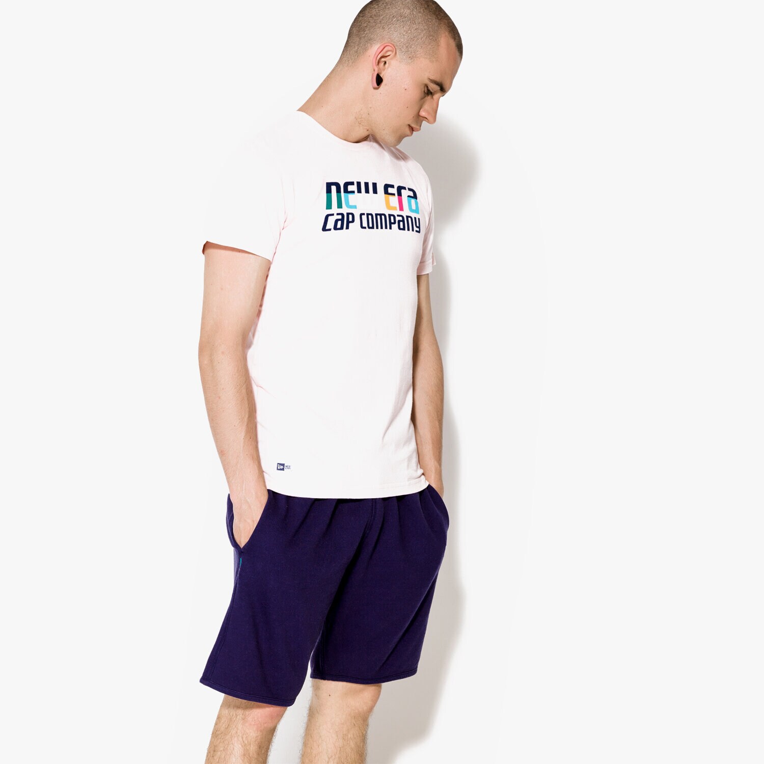 Bărbați tricou NEW ERA CĂMAȘĂ URBAN SUMMER NE BLS 11409850 Roz