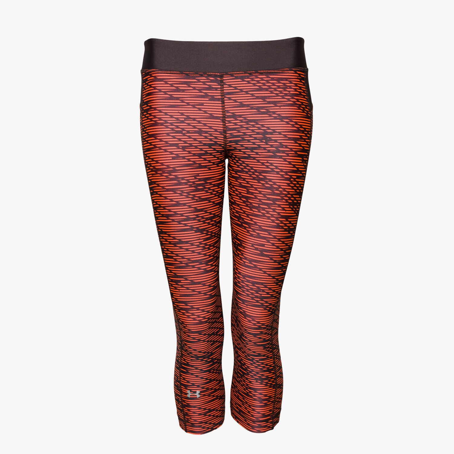 Femei pantaloni UNDER ARMOUR COLANȚI HG PRINT ED CAPRI 1297906404 Portocaliu