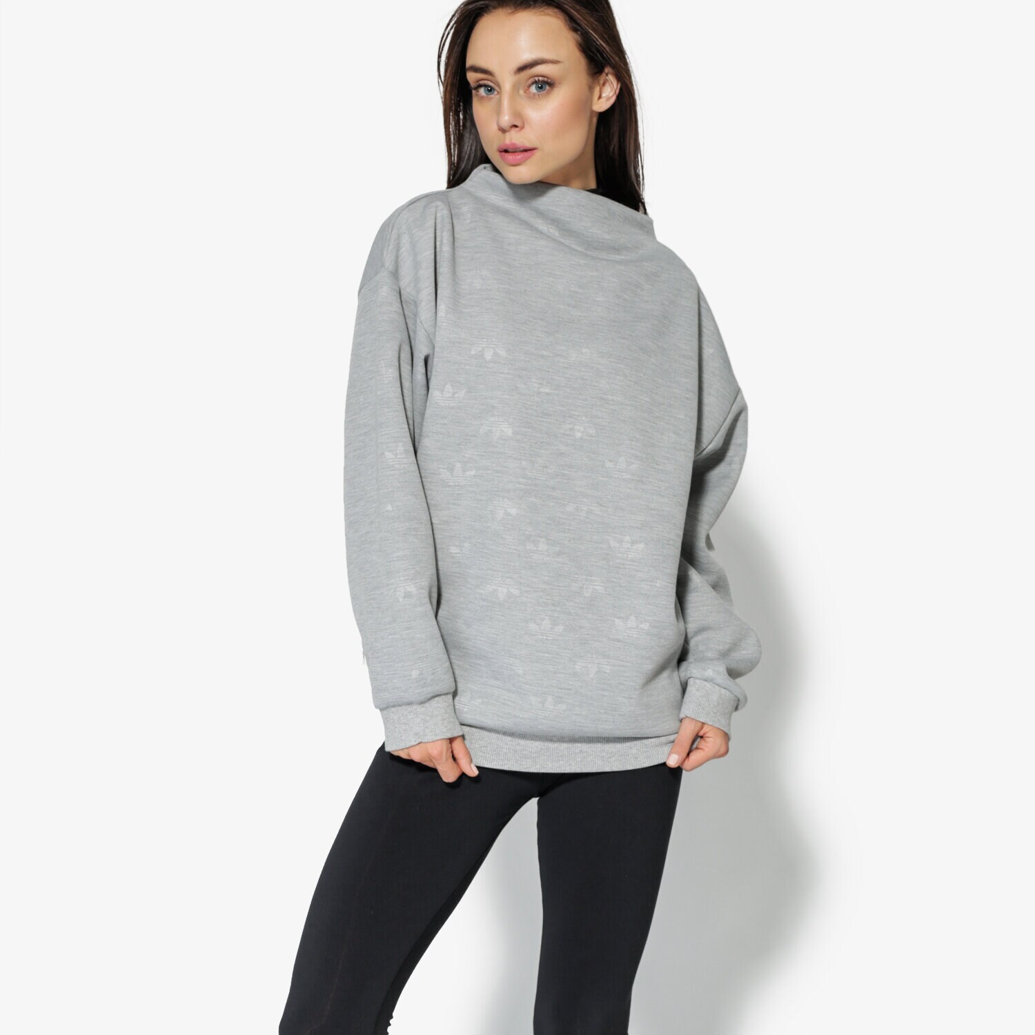 Femei bluză ADIDAS BLUZĂ SWEATSHIRT CD6926 Gri