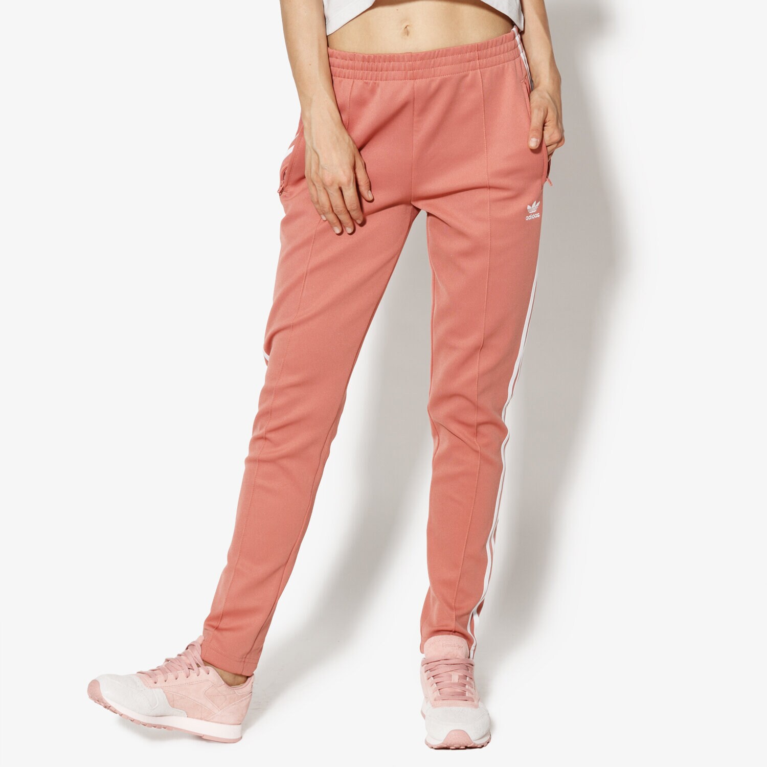 Femei pantaloni ADIDAS PANTALONI  SST TP CE2406 Roz