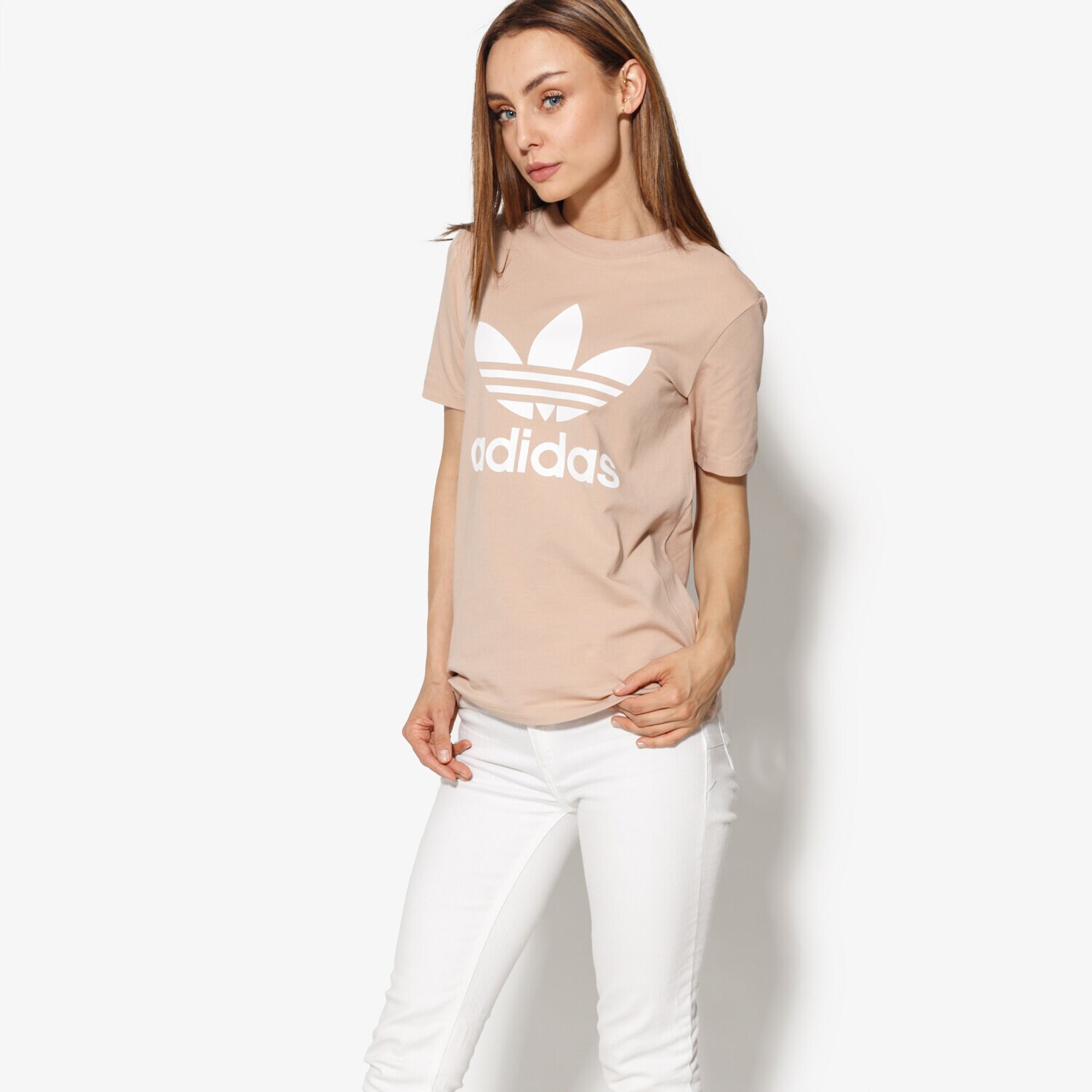 Femei tricou ADIDAS TRICOU SS TREFOIL TEE CV9894 Roz