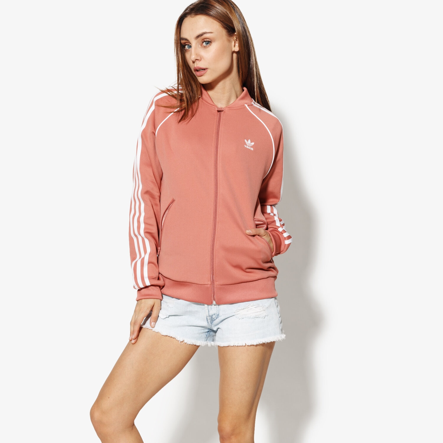 Femei bluză ADIDAS BLUZĂ SST TT CE2398 Roz