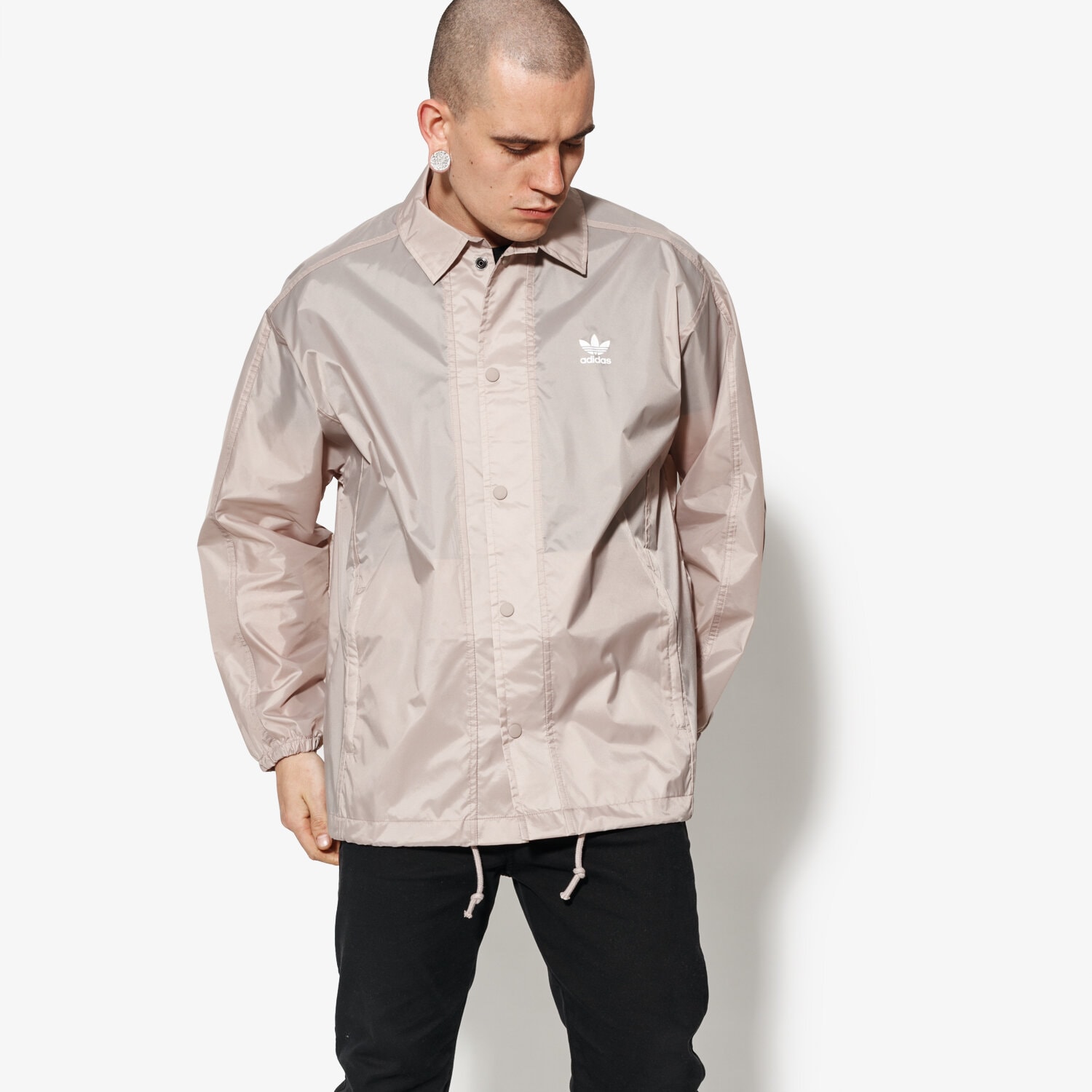 Bărbați jachetă ADIDAS JACHETĂ  TREF COACH-JKT CW1316 Bej
