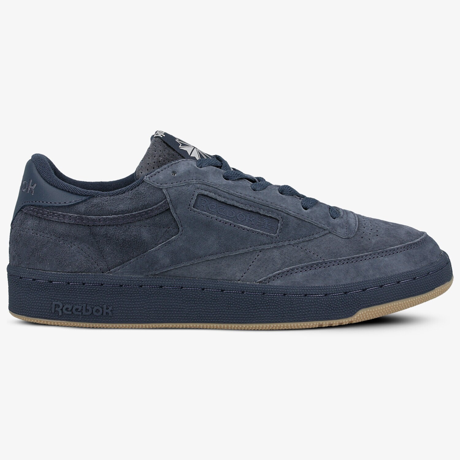 Barbați pantofi sport REEBOK CLUB C 85 SG BD6077 Bleumarin