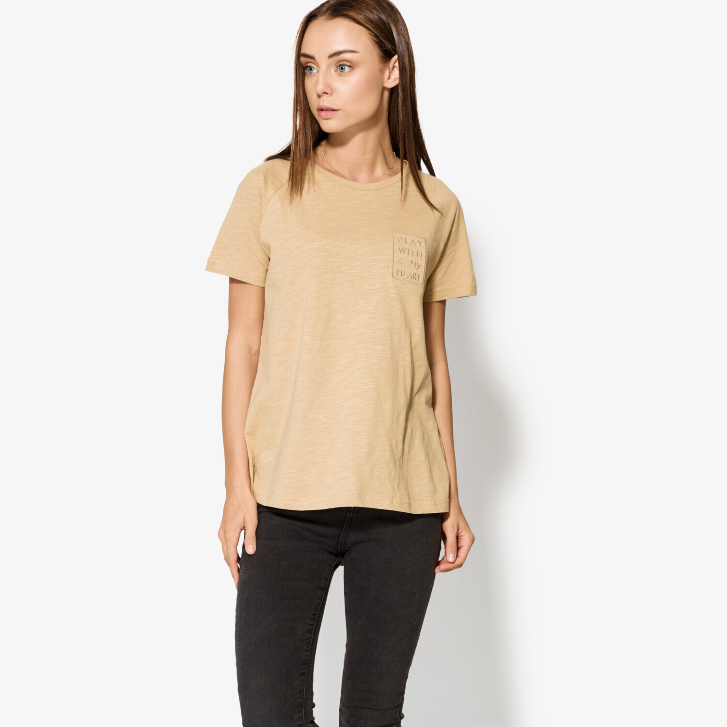 Femei tricou CONFRONT TRICOU SS CAMELLIA CF37TSD01001 Bej