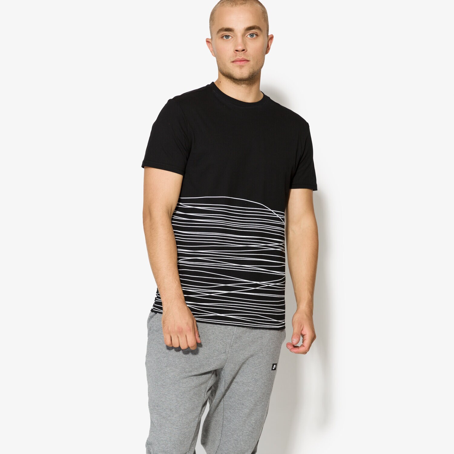 Bărbați tricou CONFRONT TRICOU SS SONNY CF37TSM01001 Negru