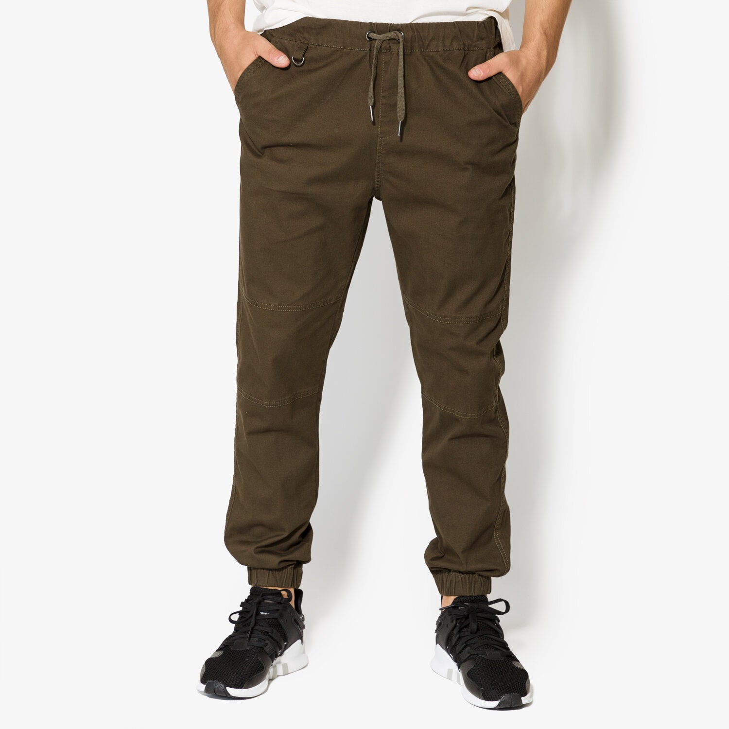 Bărbați pantaloni CONFRONT PANTALONI  MASTIC CF37SPM04002 Kaki