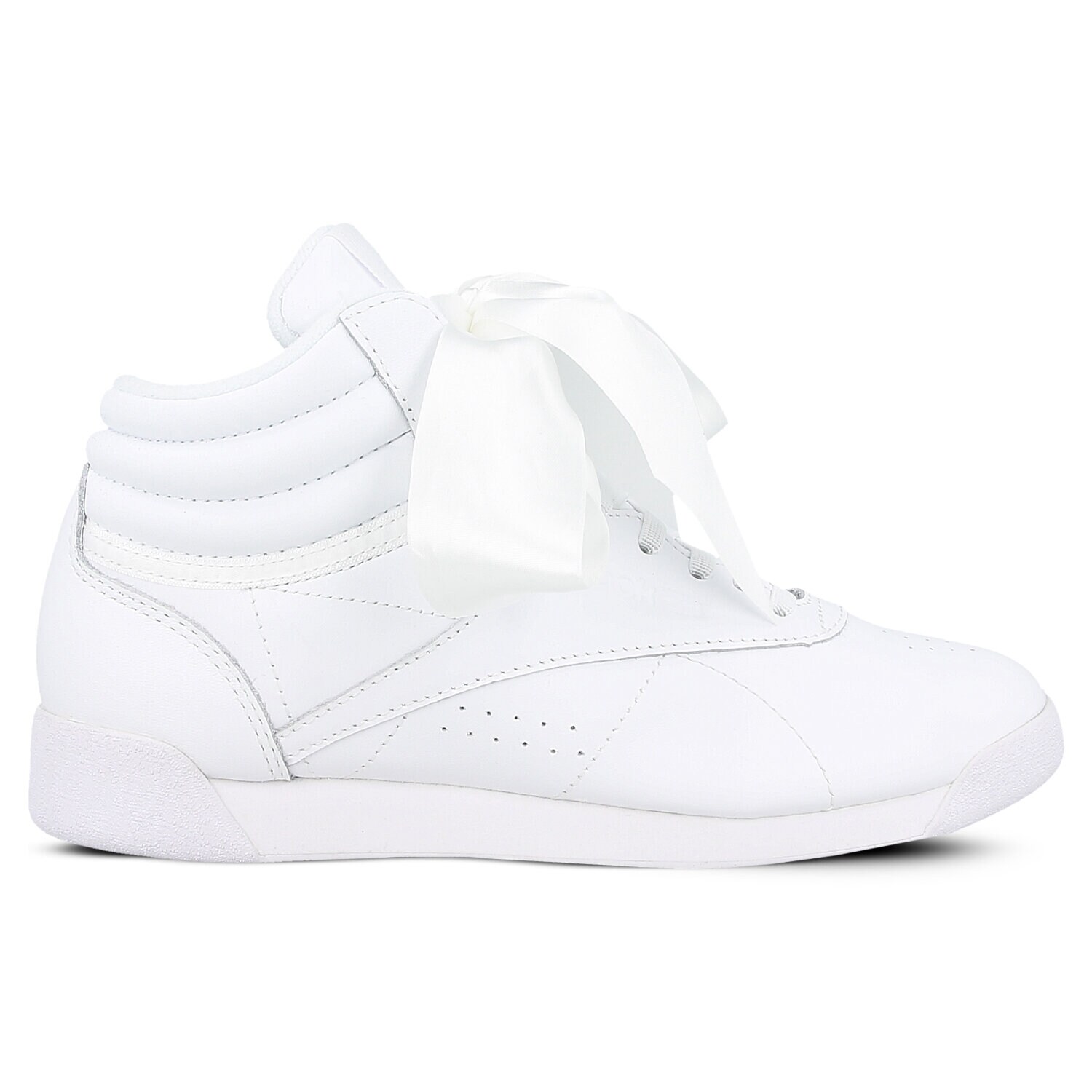Femei pantofi sport REEBOK F S HI SATIN BOW WHITE SKULL GREY CM8903 Alb