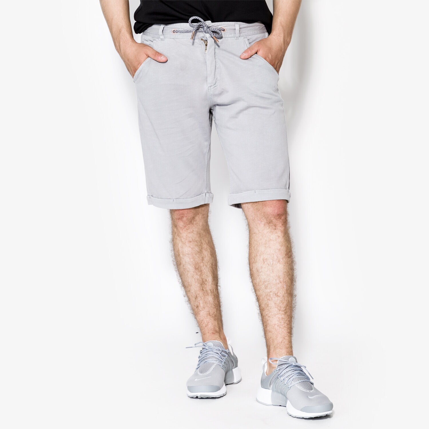 Femei pantaloni scurți CONFRONT PANTALONI SCURȚI ZIKU CF17SZM12001 Gri