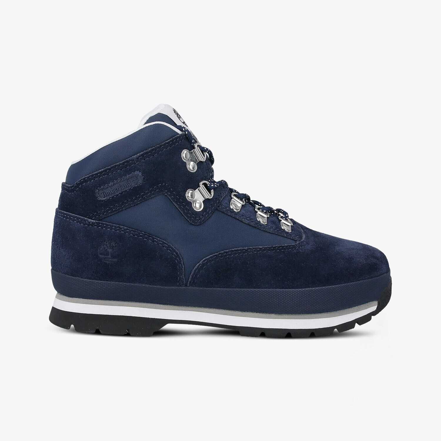 Copii încălțăminte de iarnă TIMBERLAND EURO HIKER LTHR FABRIC A1LUN Bleumarin