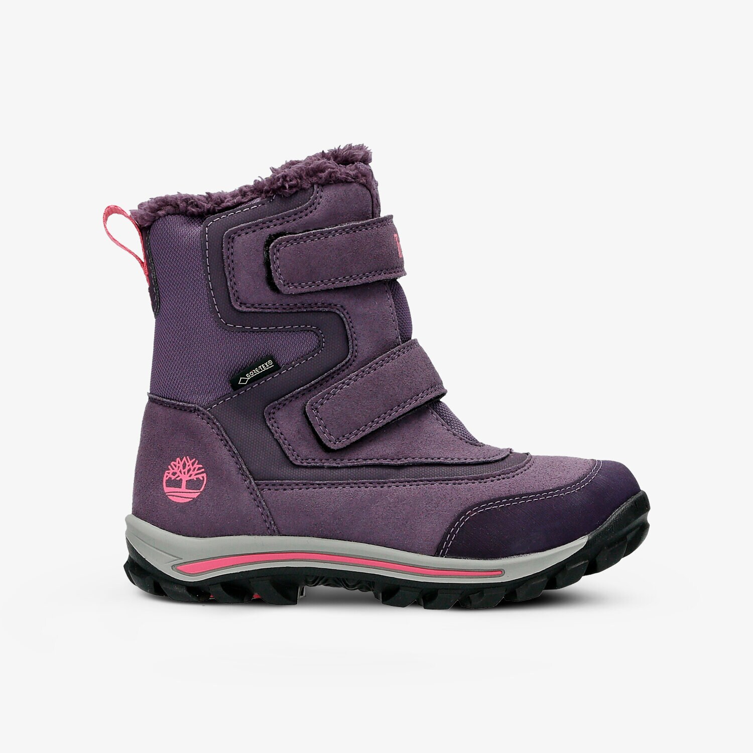 Copii încălțăminte de iarnă TIMBERLAND CHILLBERG 2-STRAP GTX A1HWO Violet
