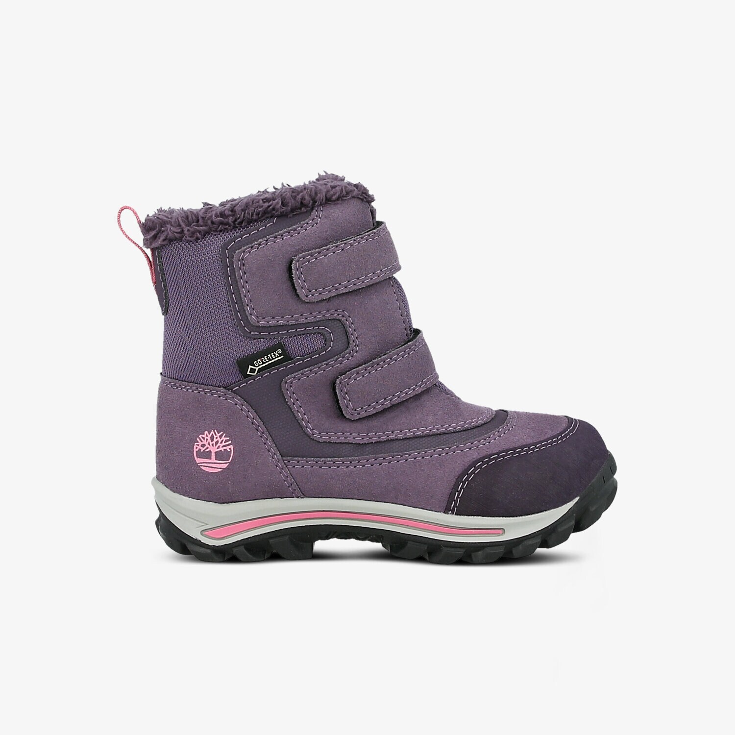 Copii încălțăminte de iarnă TIMBERLAND CHILLBERG 2-STRAP GTX A1LF9 Violet