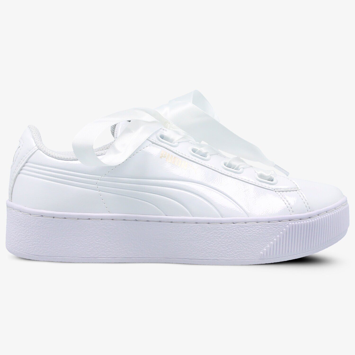Femei pantofi sport PUMA VIKKY PLATFORM RIBBON P 36641902 Alb