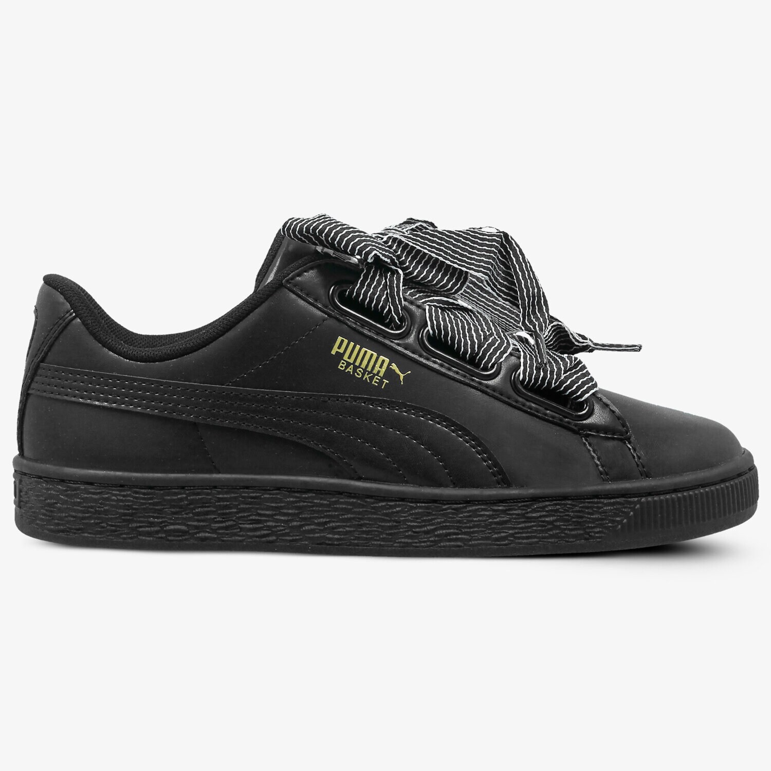 Femei pantofi sport PUMA BASKET HEART WN'S 36519801 Negru