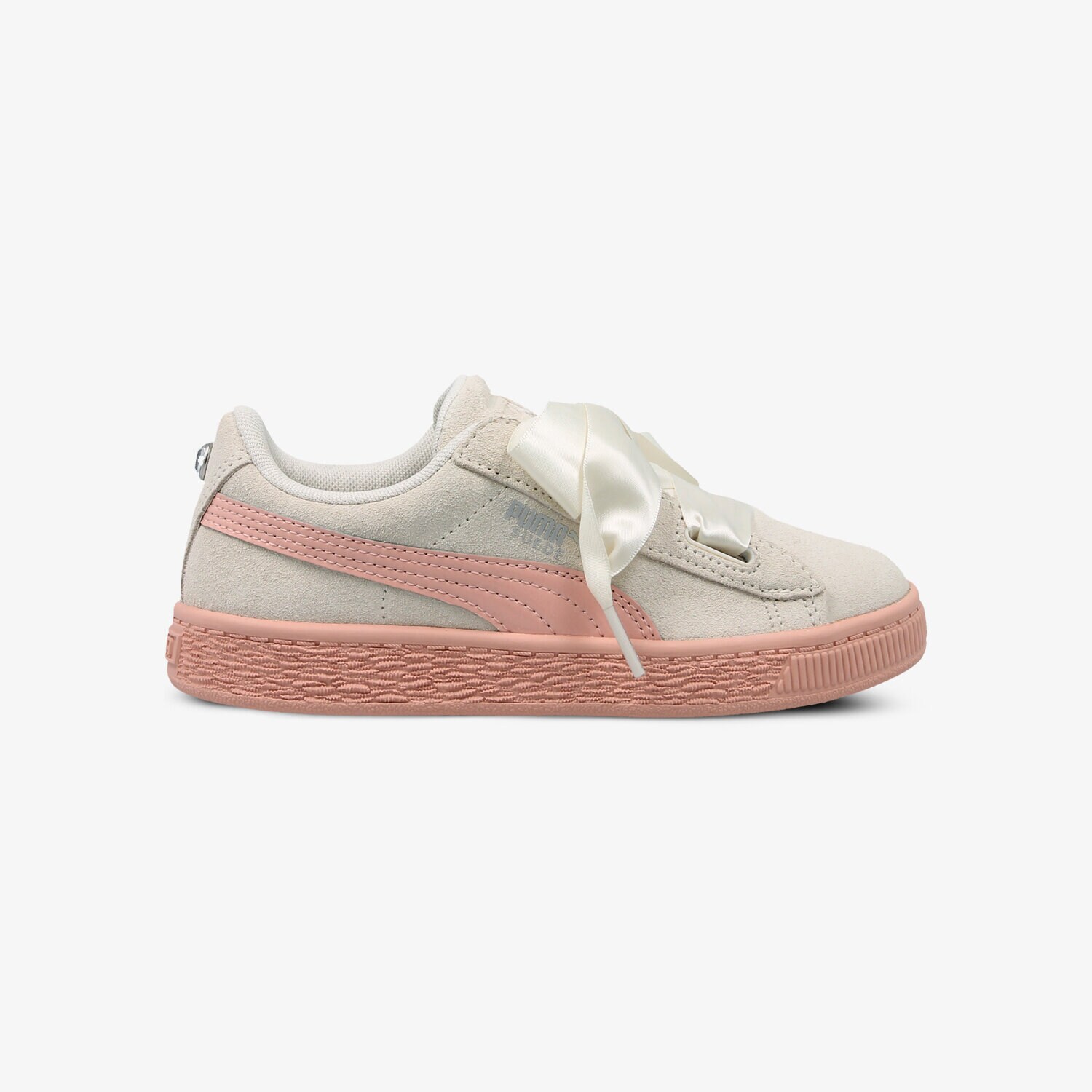 Copii pantofi sport PUMA SUEDE HEART JEWEL V PS 36513902 Bej