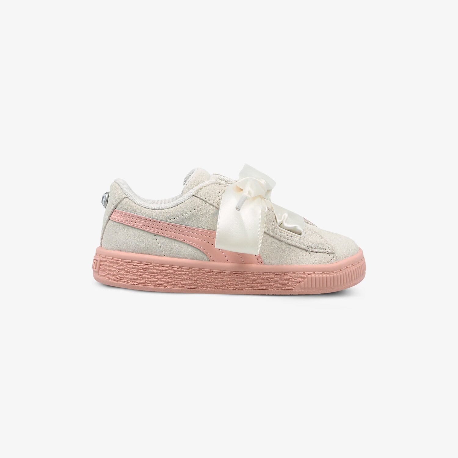Copii pantofi sport PUMA SUEDE HEART JEWEL V INF 36514002 Bej