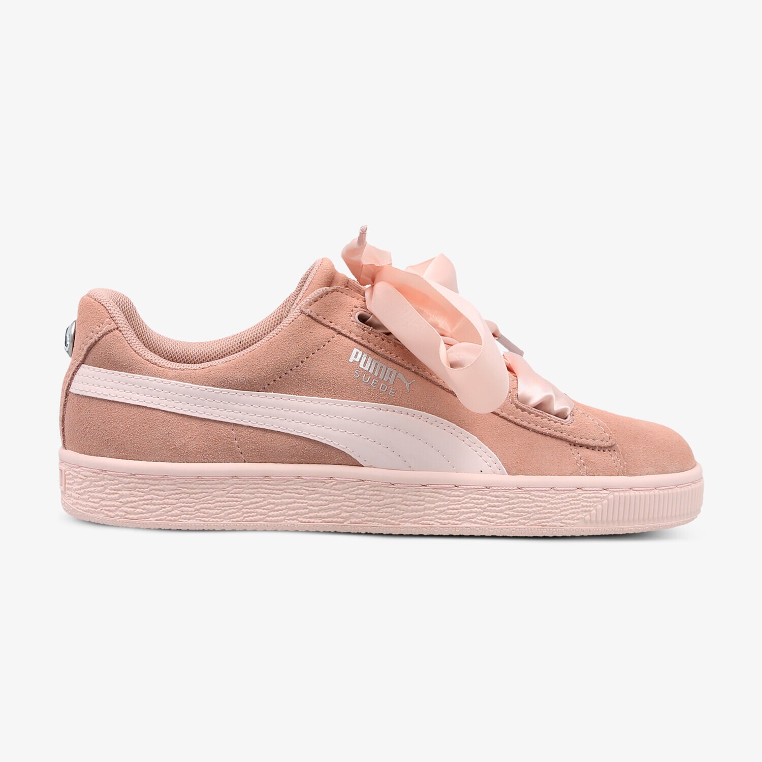 Copii pantofi sport PUMA SUEDE HEART JEWEL JR 36513801 Roz