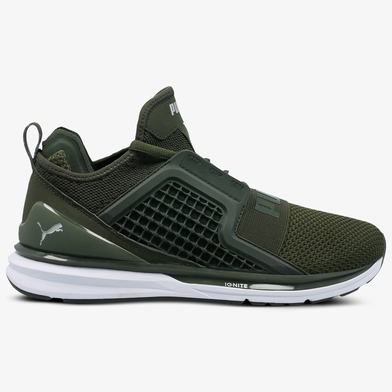 Barbați pantofi sport PUMA IGNITE LIMITLESS WEAVE 19050301 Verde