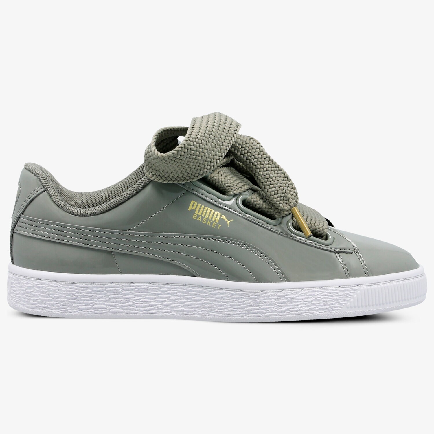 Femei pantofi sport PUMA BASKET HEART PATENT WN'S 36307312 Gri