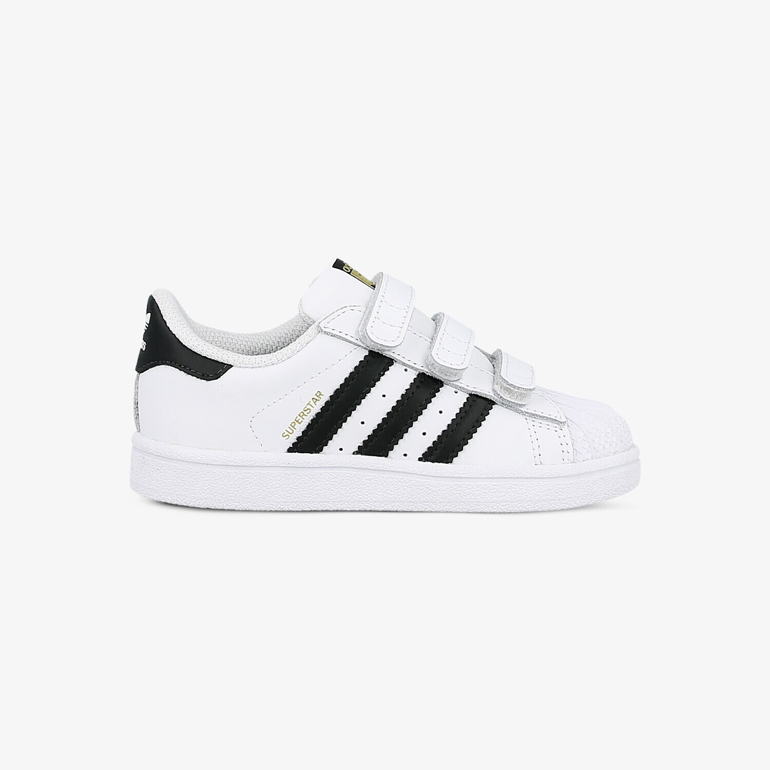 Copii pantofi sport ADIDAS SUPERSTAR CF I BZ0418 Alb