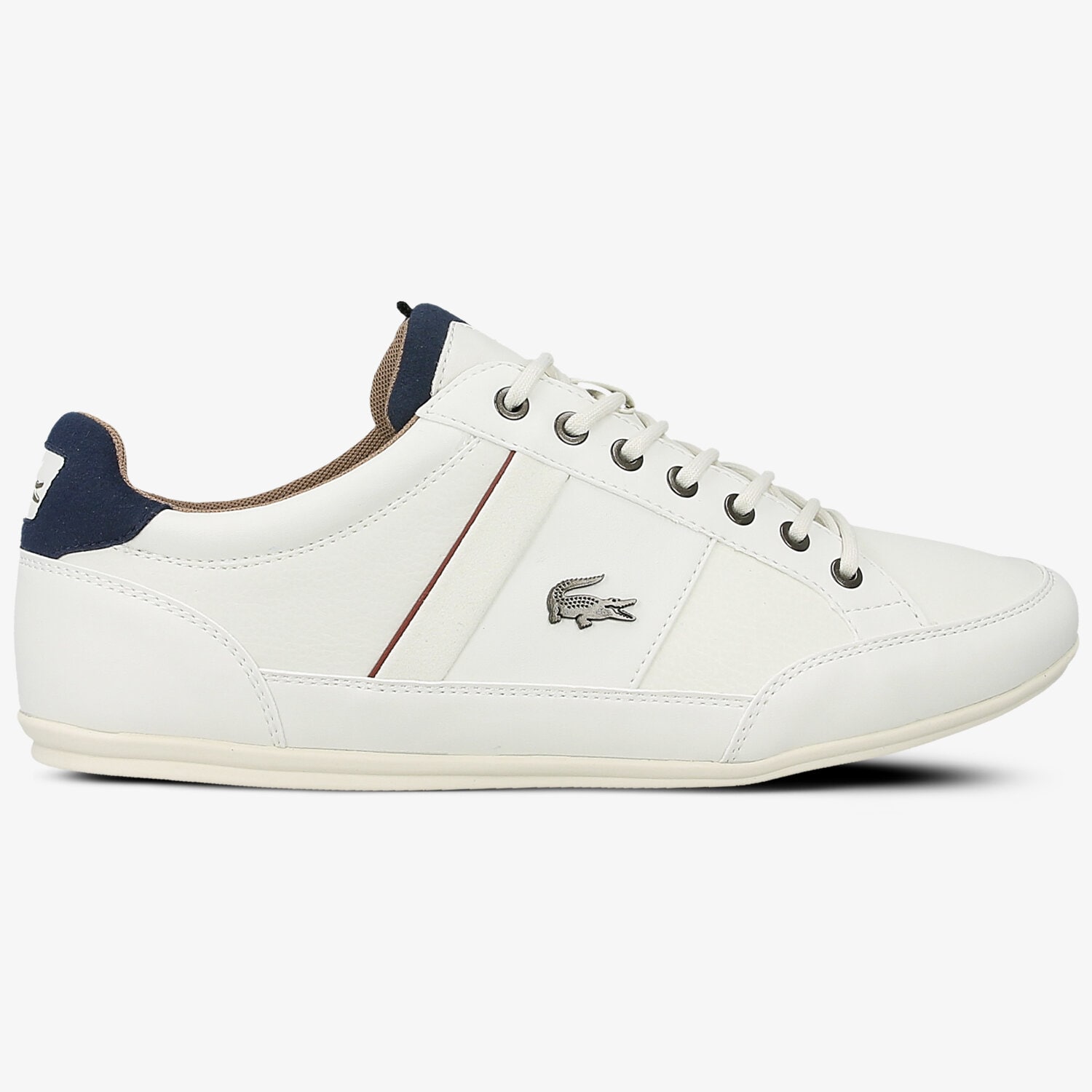 Barbați pantofi sport LACOSTE CHAYMON 118 2 735CAM0012WN1 Alb