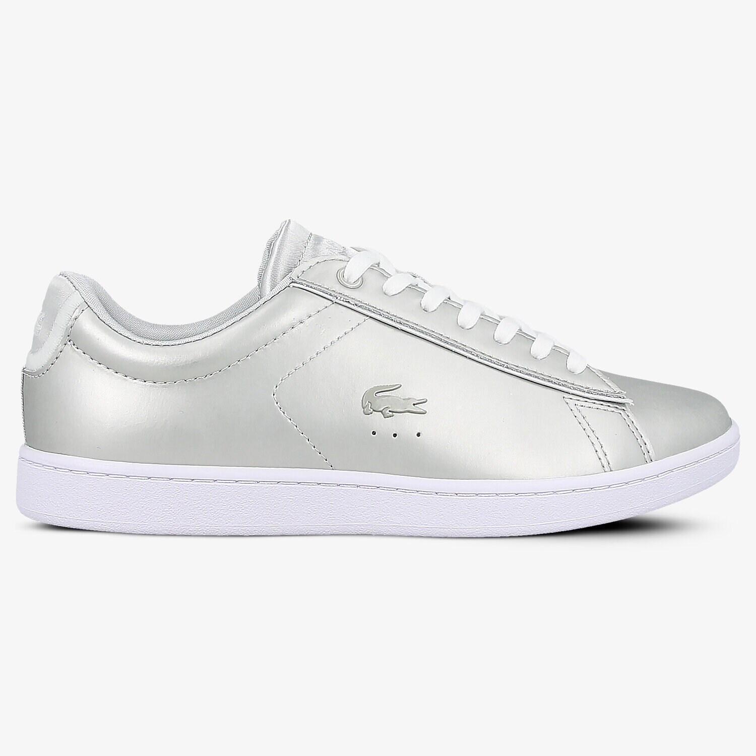 Femei pantofi sport LACOSTE CARNABY EVO 118 1 735SPW00062Q5 Argintiu