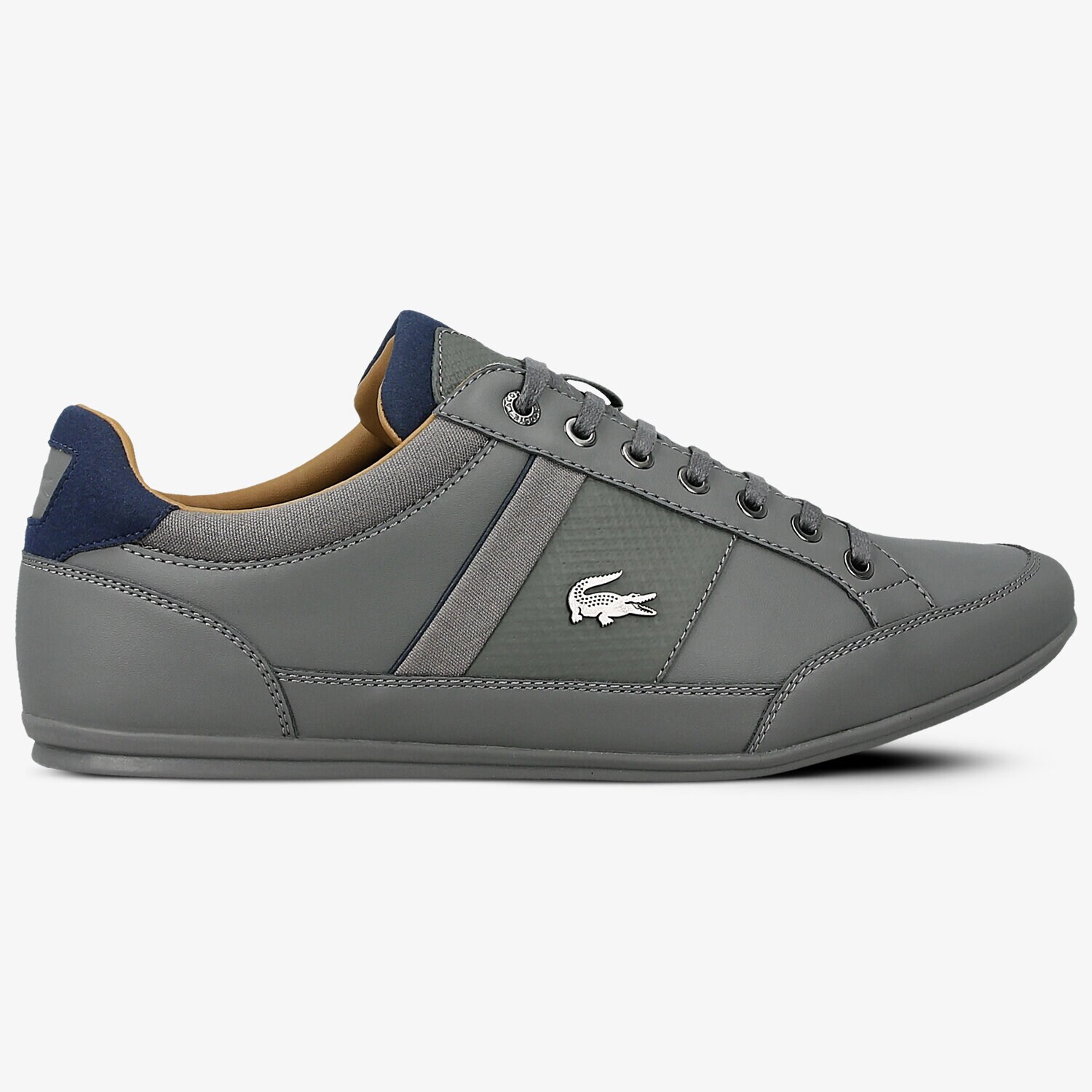Barbați pantofi sport LACOSTE CHAYMON 118 1 735CAM0011G1N Gri