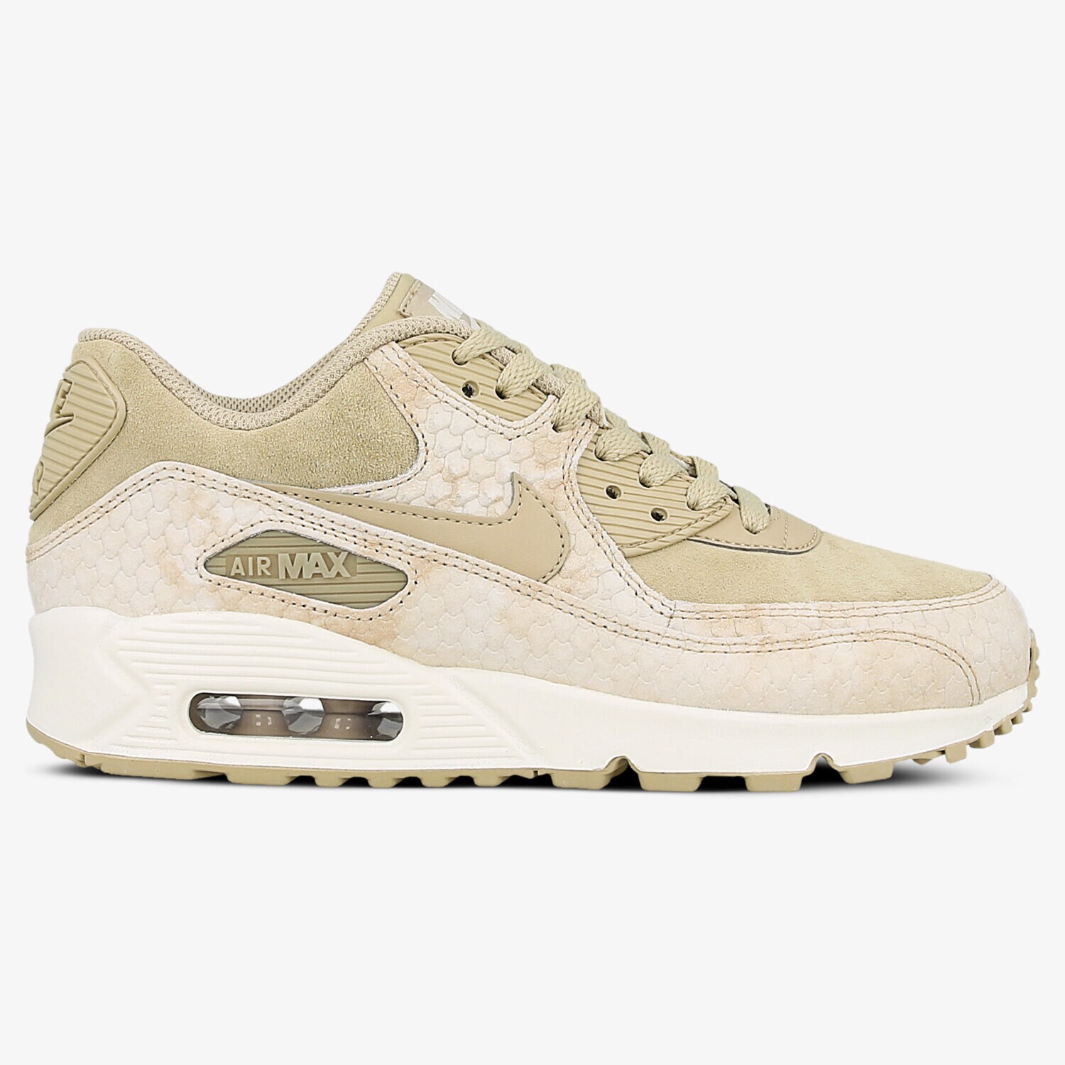 Femei pantofi sport NIKE WMNS AIR MAX 90 PRM 896497200 Bej