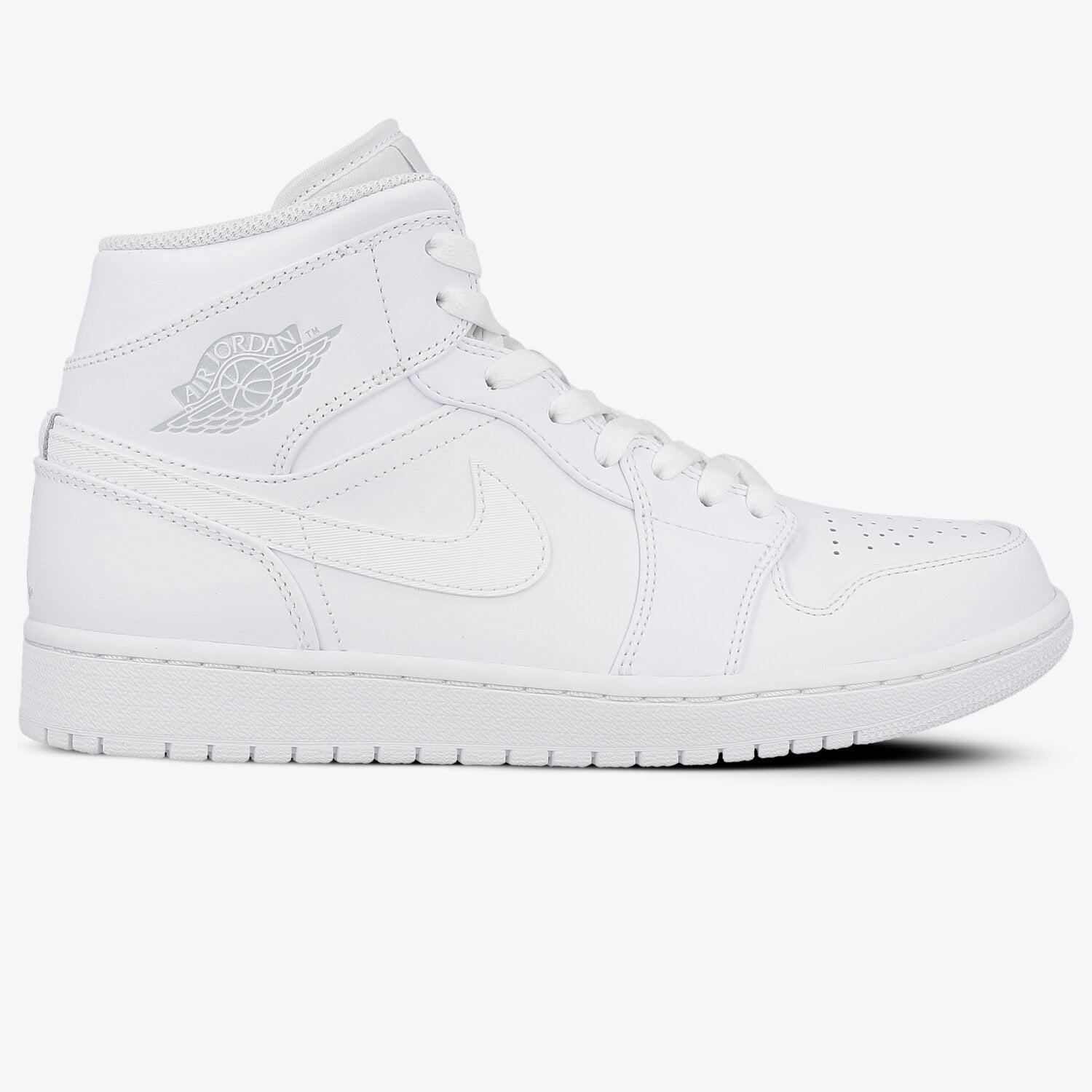 Barbați pantofi sport JORDAN AIR 1 MID 554724-104 Alb