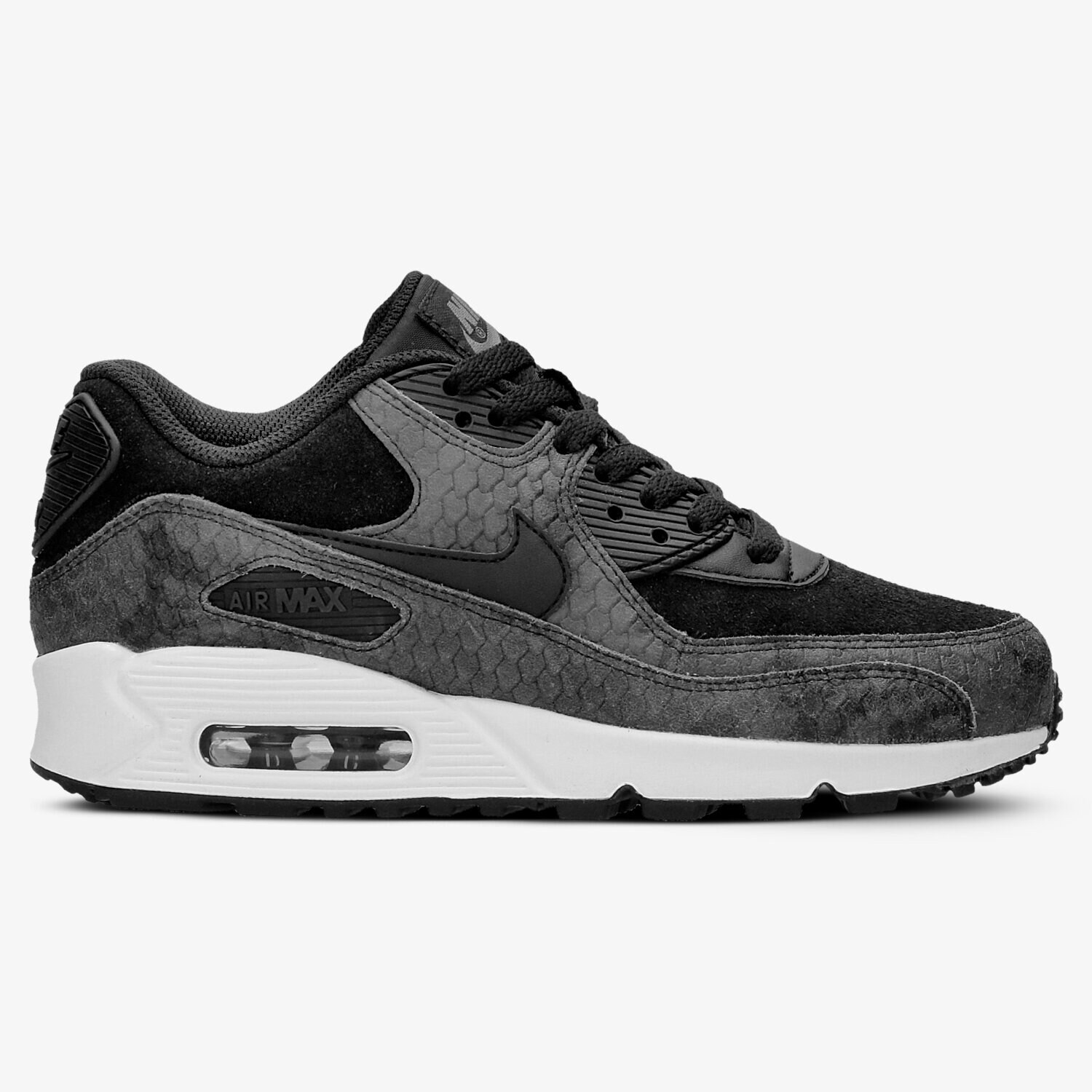 Femei pantofi sport NIKE WMNS AIR MAX 90 PRM 896497005 Negru