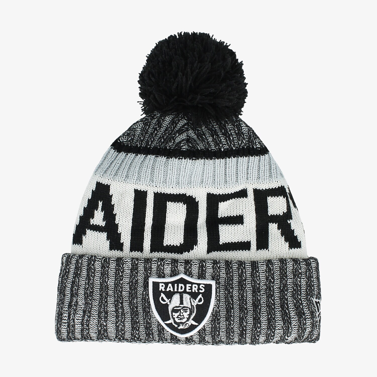 Copii căciulă NEW ERA CACIULA NFL KNIT SIDELINE OAK RAIDERS OTC 11460386 Negru