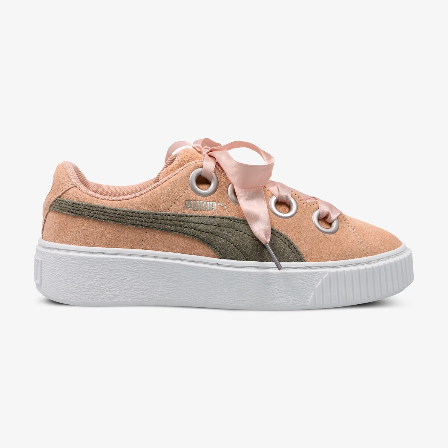 Copii pantofi sport PUMA PLATFORM KISS JR 36745904 Roz