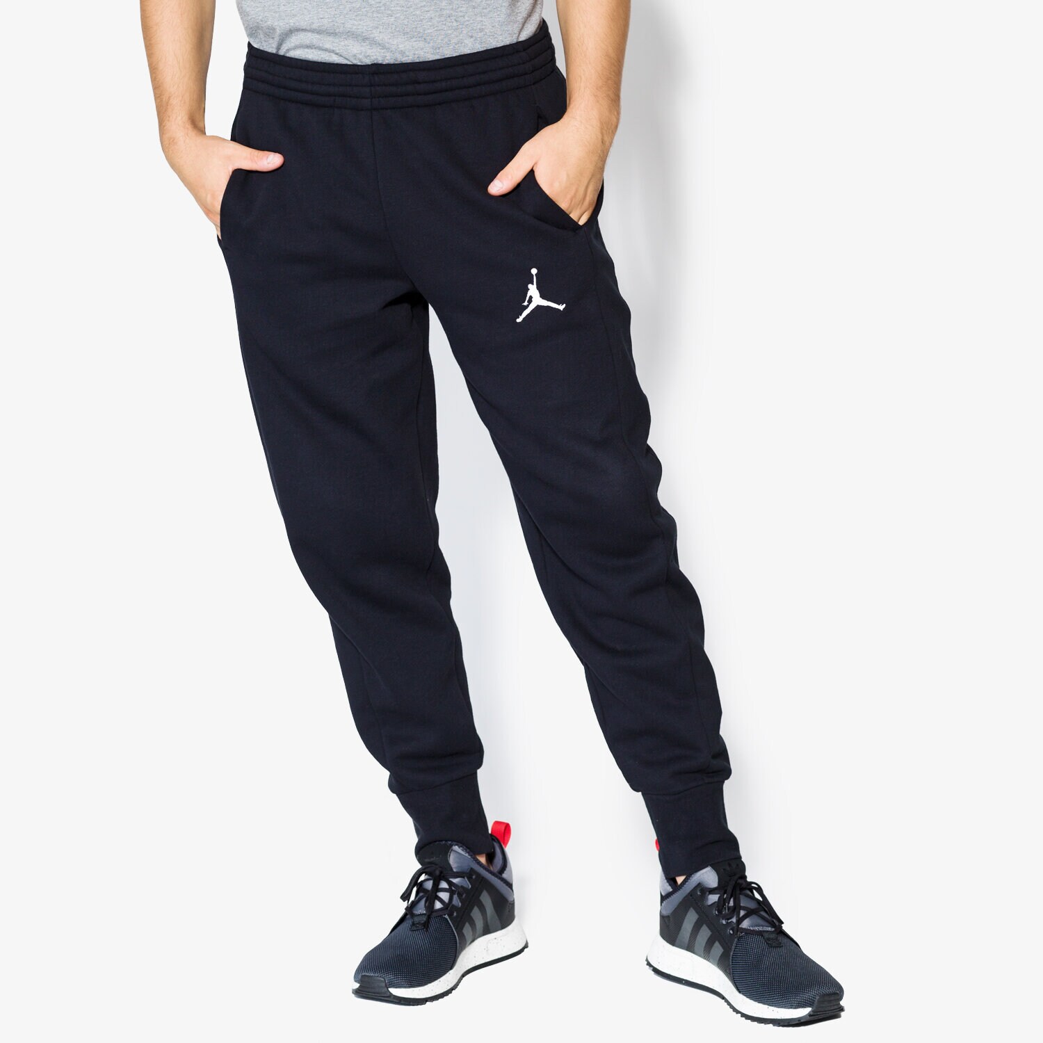 Bărbați pantaloni JORDAN PANTALONI  FLIGHT FLEECE WC PANT 823071-010 Negru