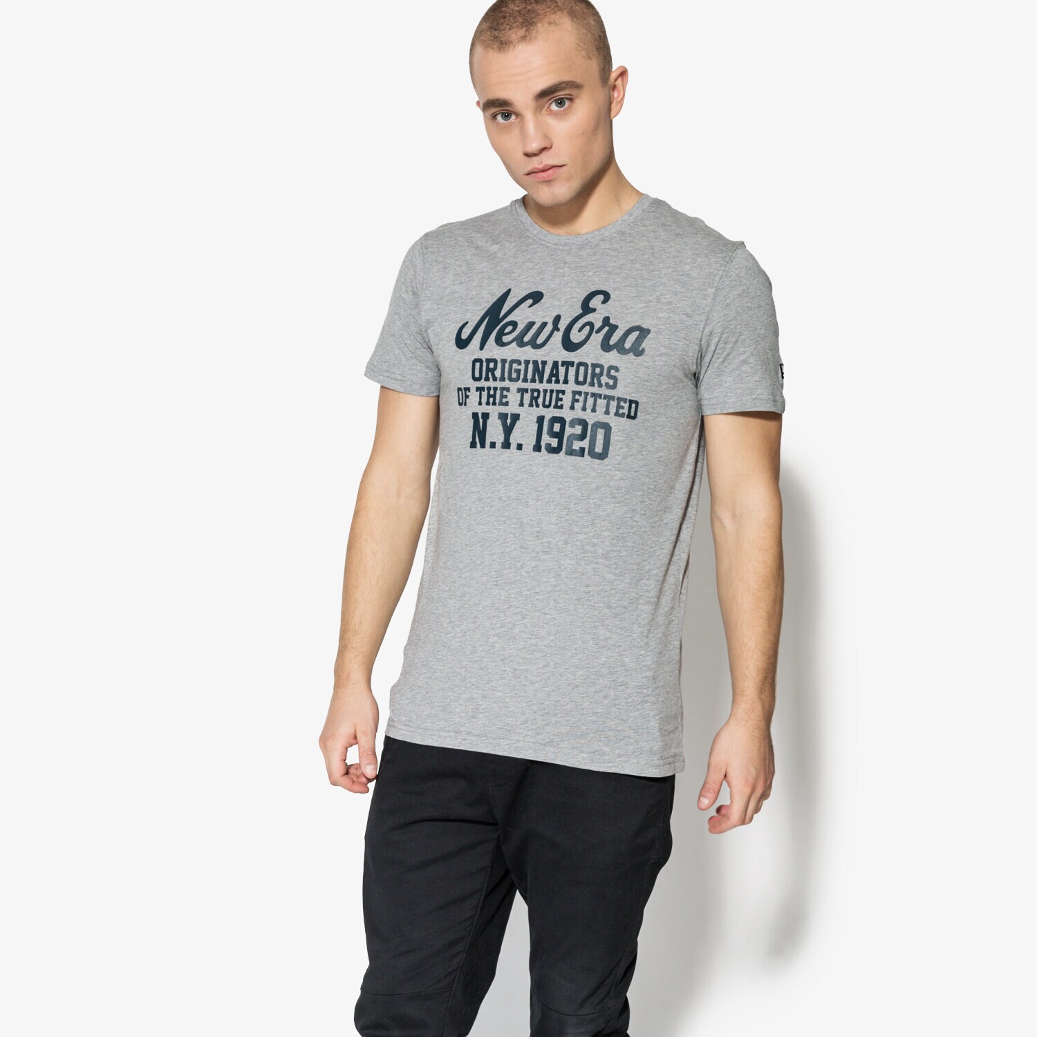 Bărbați tricou NEW ERA TRICOU SS NE ORIGINATORS TEE NE LGH 11585988 Gri